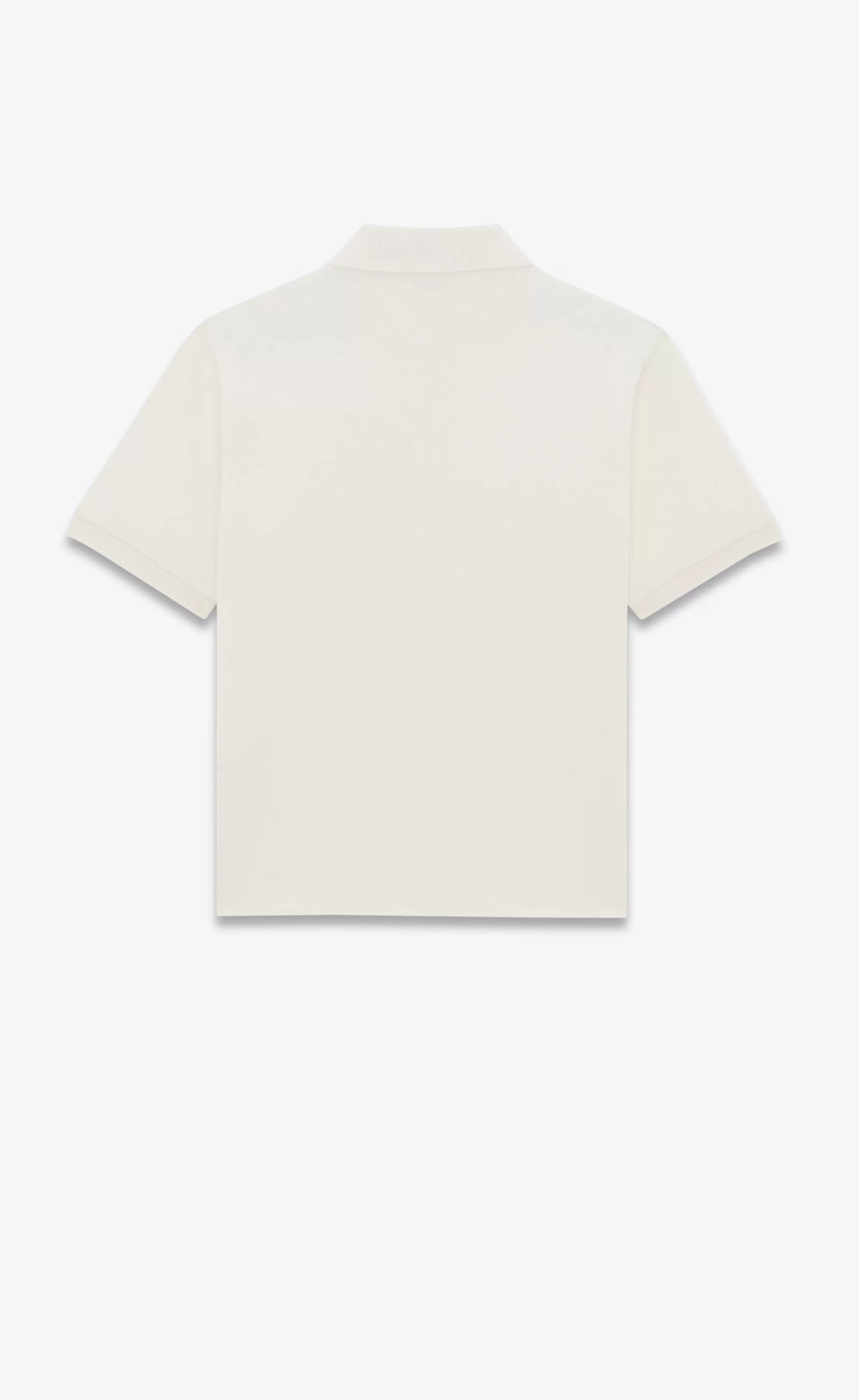 Saint Laurent ALL READY TO WEAR | JERSEY^CASSANDRE POLO SHIRT IN COTTON PIQUÉ | | YSL.com