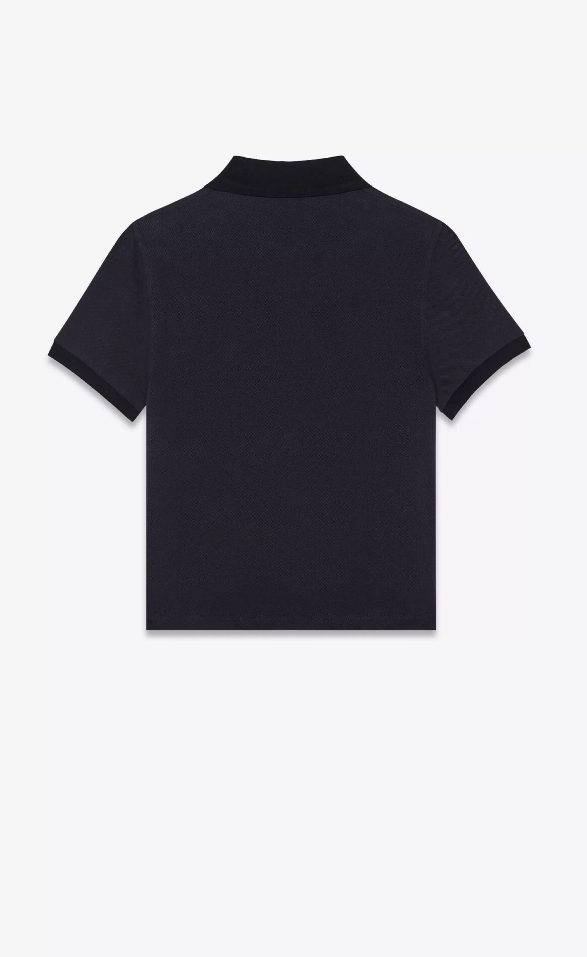 Saint Laurent ALL READY TO WEAR | JERSEY^CASSANDRE Polo Shirt In Cotton Piqué | | YSL.com