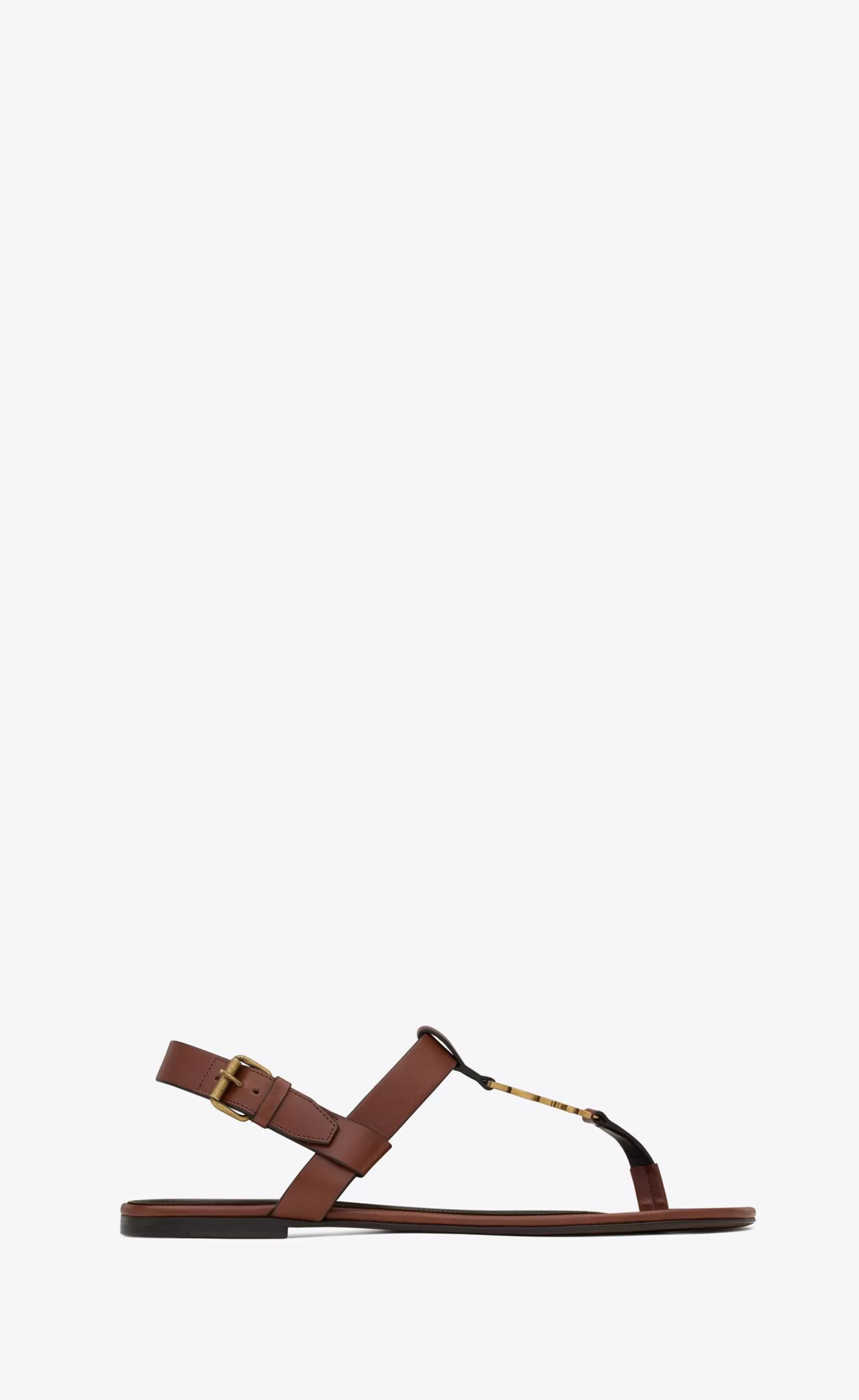 Saint Laurent ESPADRILLES AND SANDALS^CASSANDRE Sandals In Smooth Leather | | YSL.com