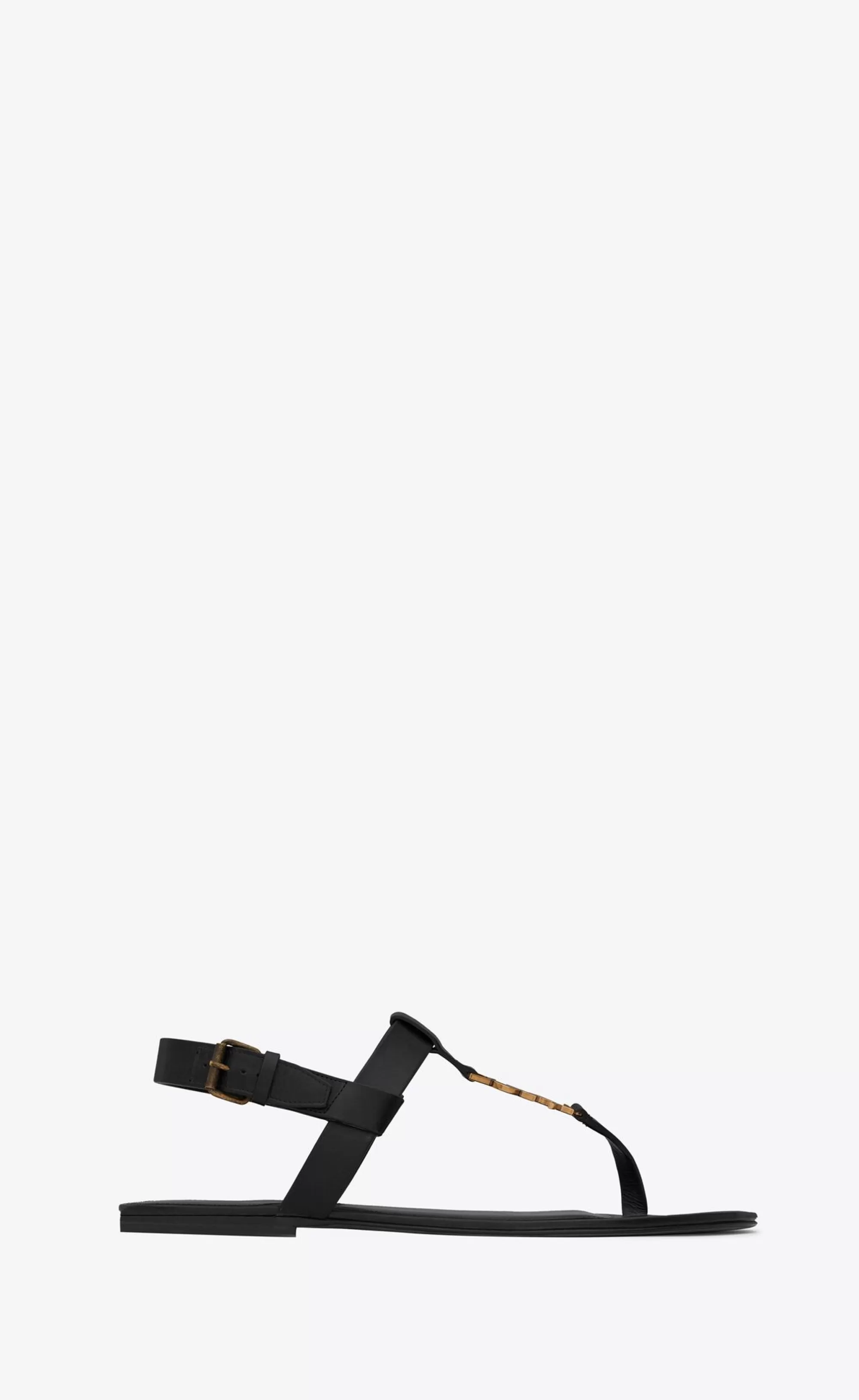 Saint Laurent ESPADRILLES AND SANDALS^CASSANDRE SANDALS IN SMOOTH LEATHER | | YSL.com