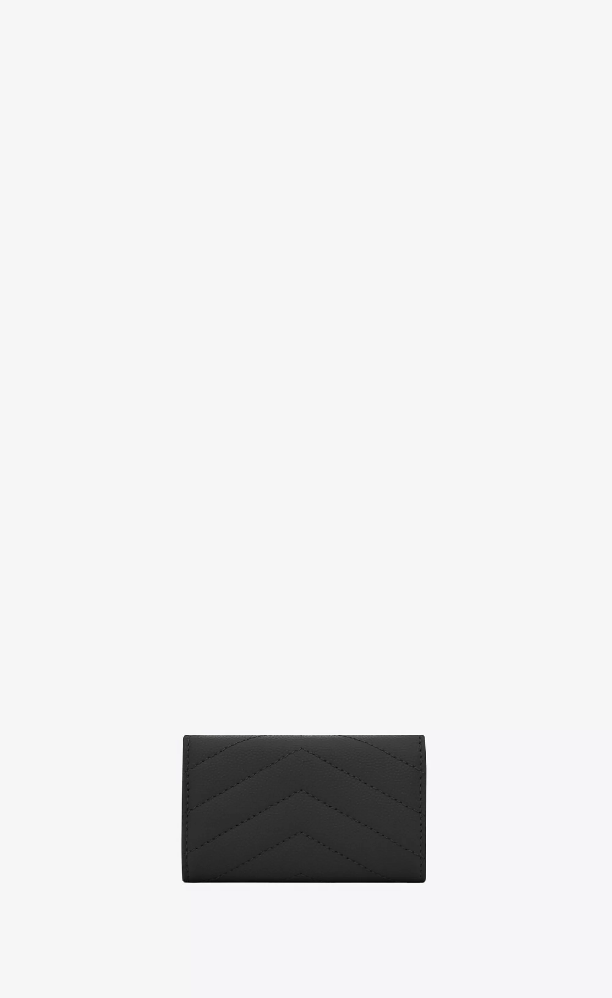 Women Saint Laurent SMALL ACCESSORIES^CASSANDRE SLIM KEY CASE IN GRAIN DE POUDRE EMBOSSED LEATHER | | YSL.com