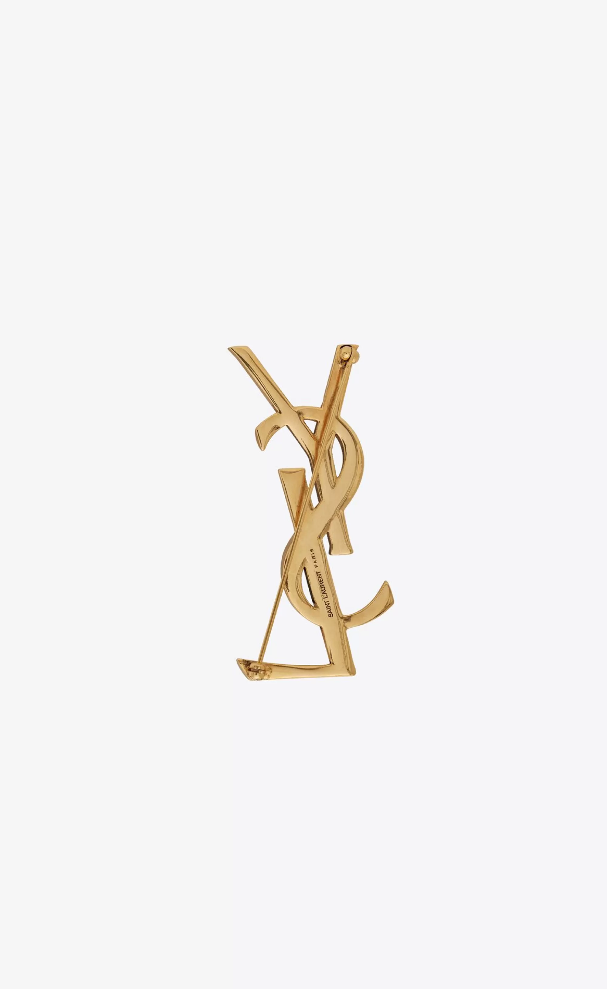 Women Saint Laurent BROOCHES^CASSANDRE Snake Brooch In Metal | | YSL.com