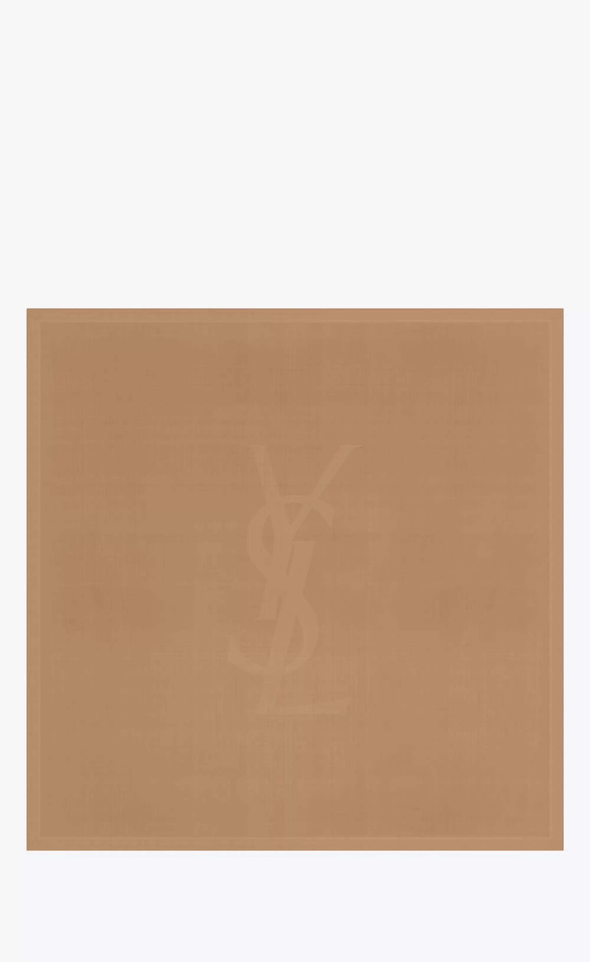 Women Saint Laurent TEXTILE ACCESSORIES | SQUARE SCARVES^CASSANDRE Square Scarf In Silk Charmeuse | | YSL.com