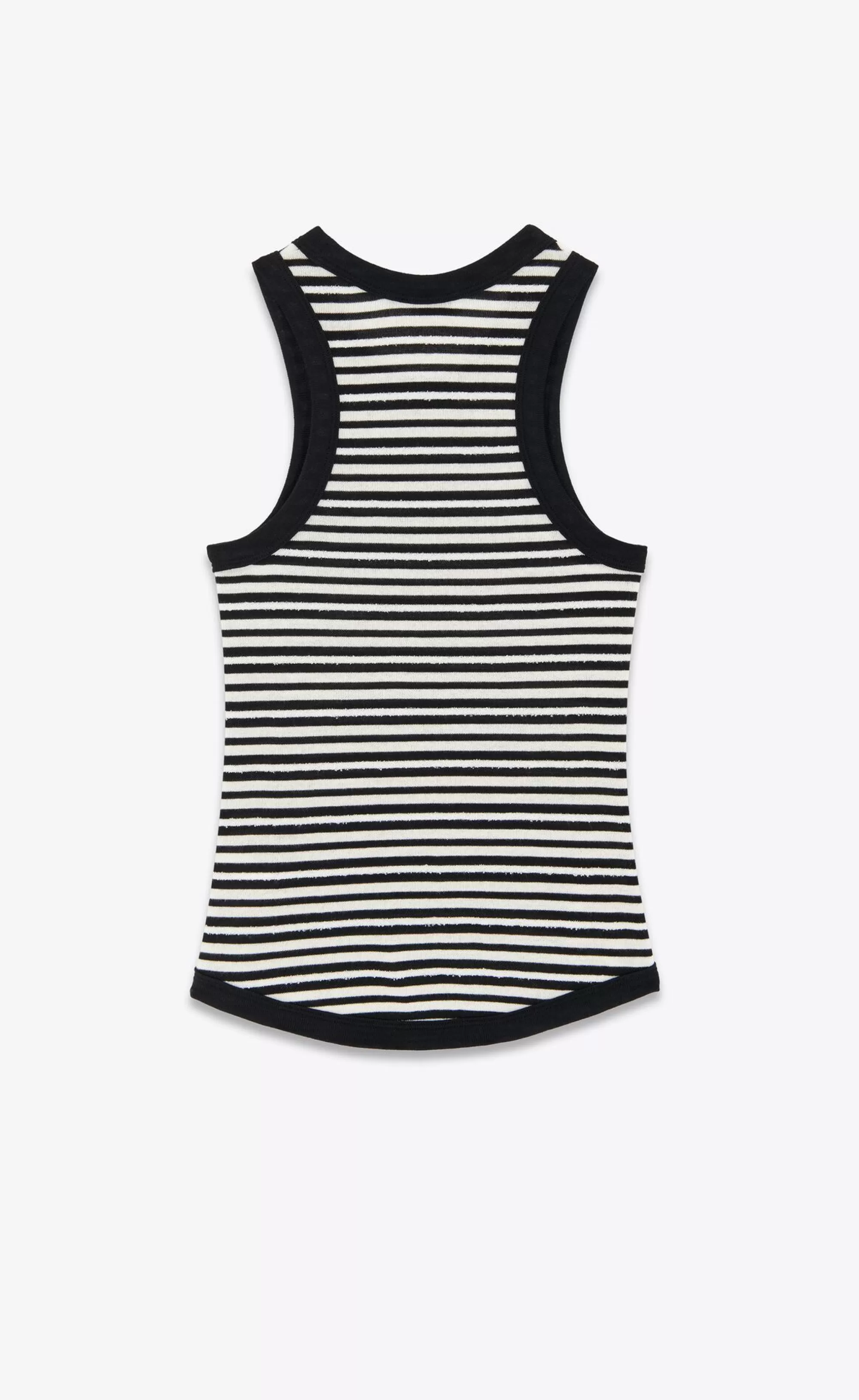 Women Saint Laurent JERSEY^Cassandre Tank Top In Jersey | | YSL.com