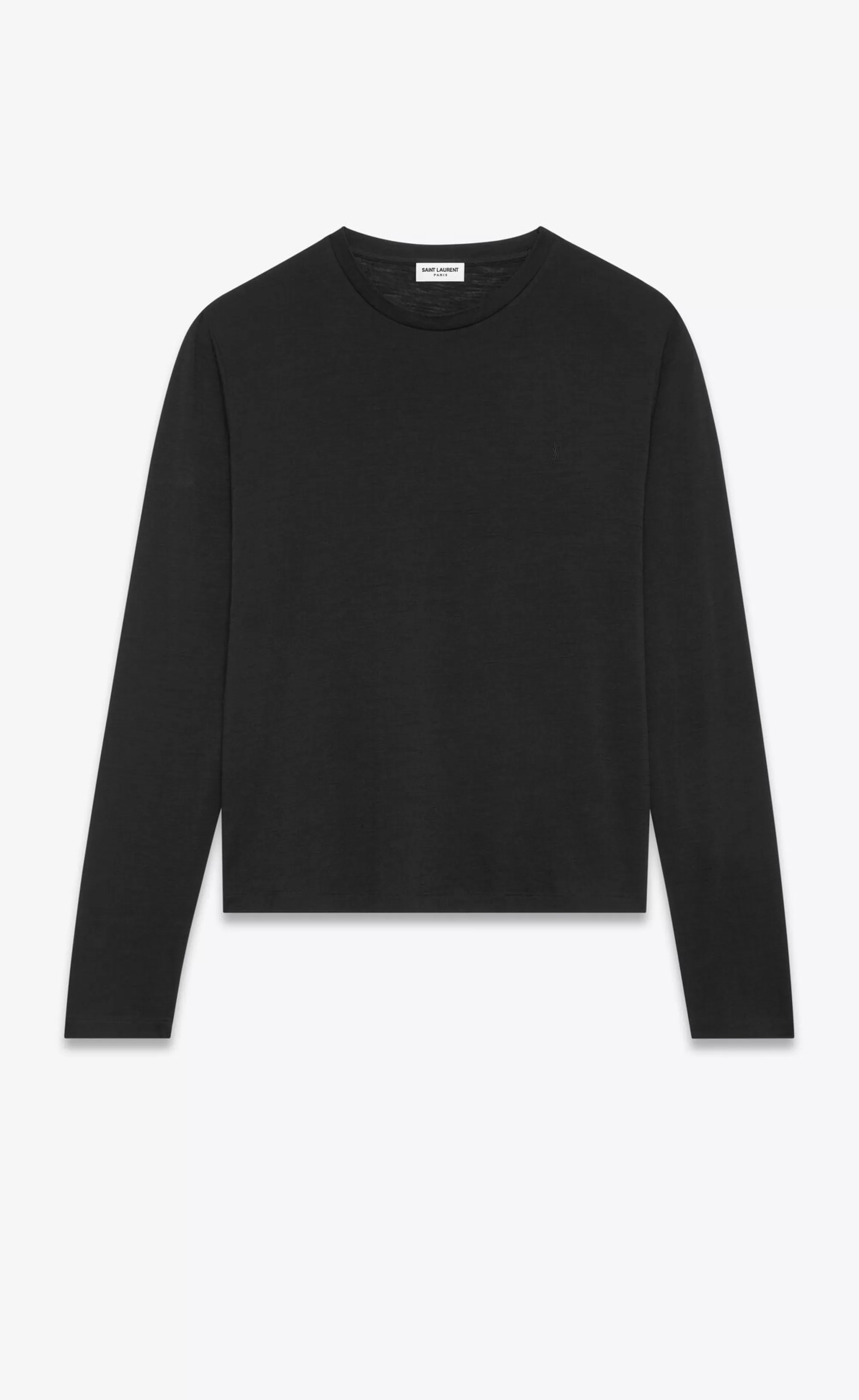 Saint Laurent ALL READY TO WEAR | JERSEY^CASSANDRE Top In Wool Jersey | | YSL.com