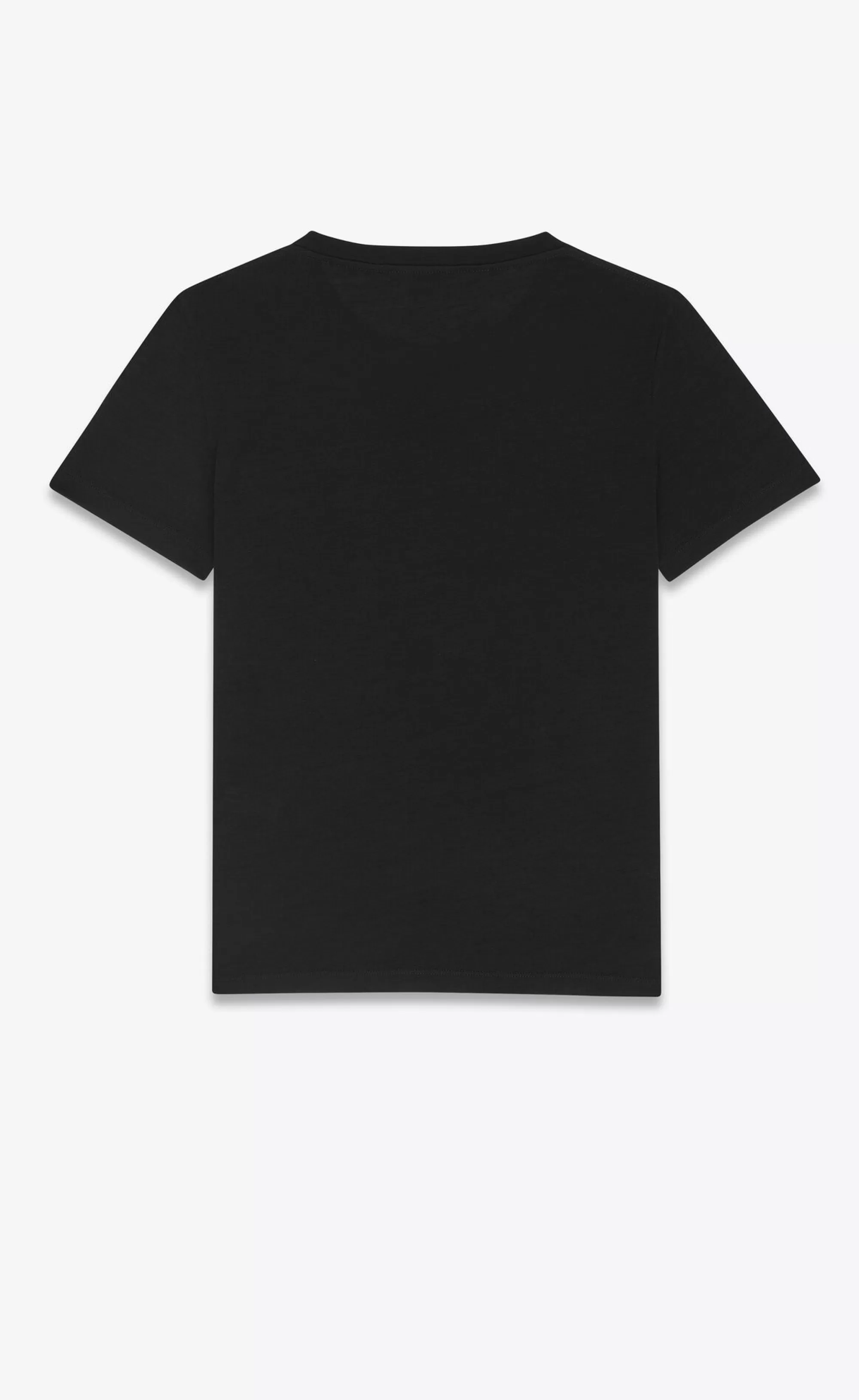 Women Saint Laurent JERSEY^CASSANDRE T-shirt In Wool Jersey | | YSL.com