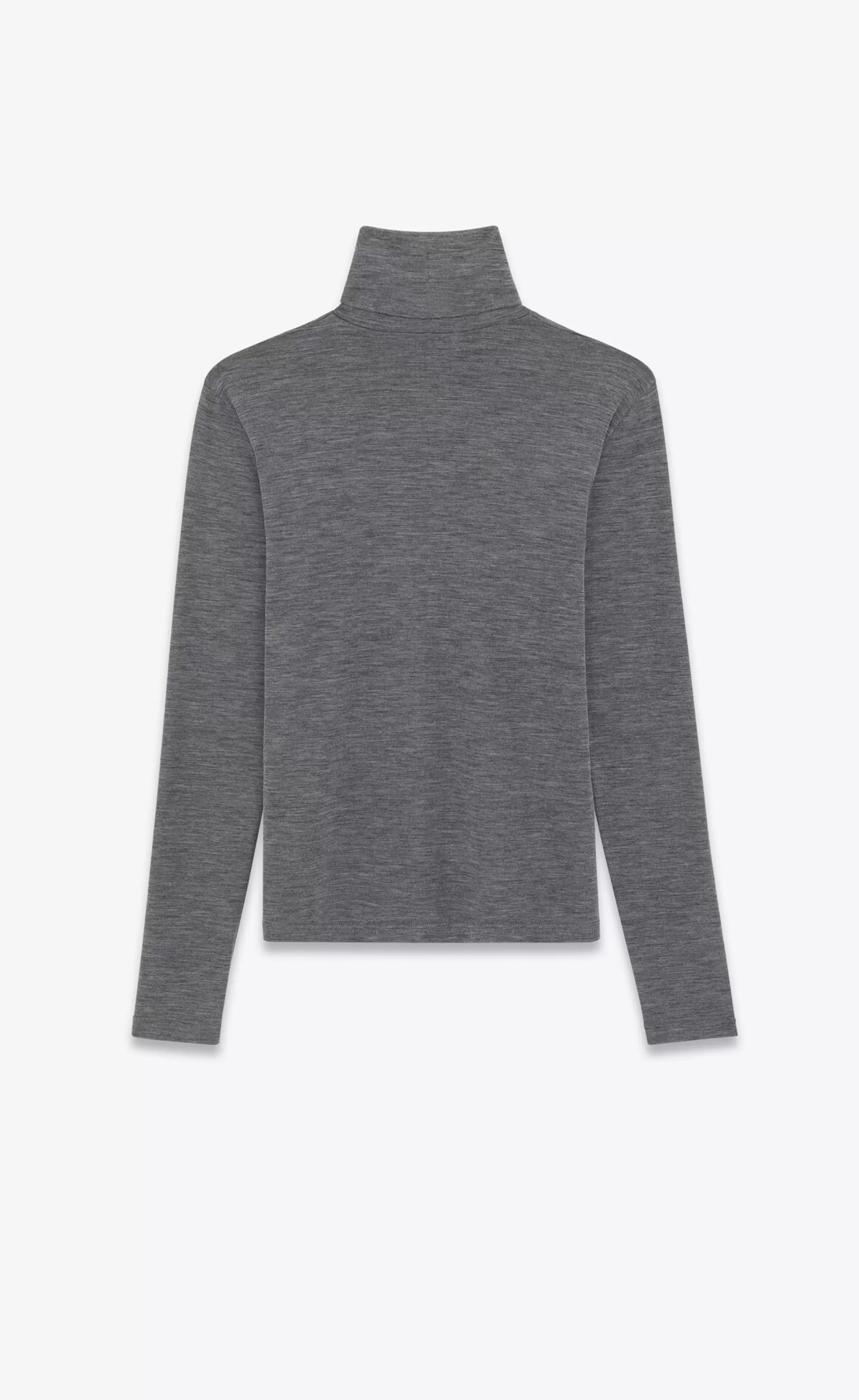 Saint Laurent ALL READY TO WEAR | KNITWEAR^CASSANDRE Turtleneck In Wool | | YSL.com