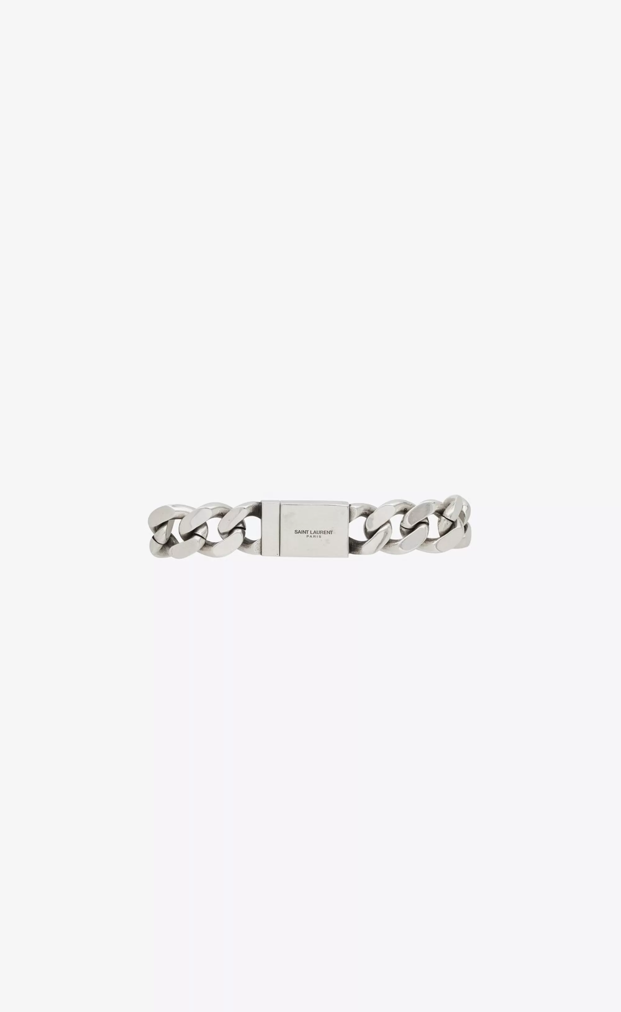 Women Saint Laurent Bracelets | CUFFS AND BRACELETS^Chain Bracelet In Metal | | YSL.com