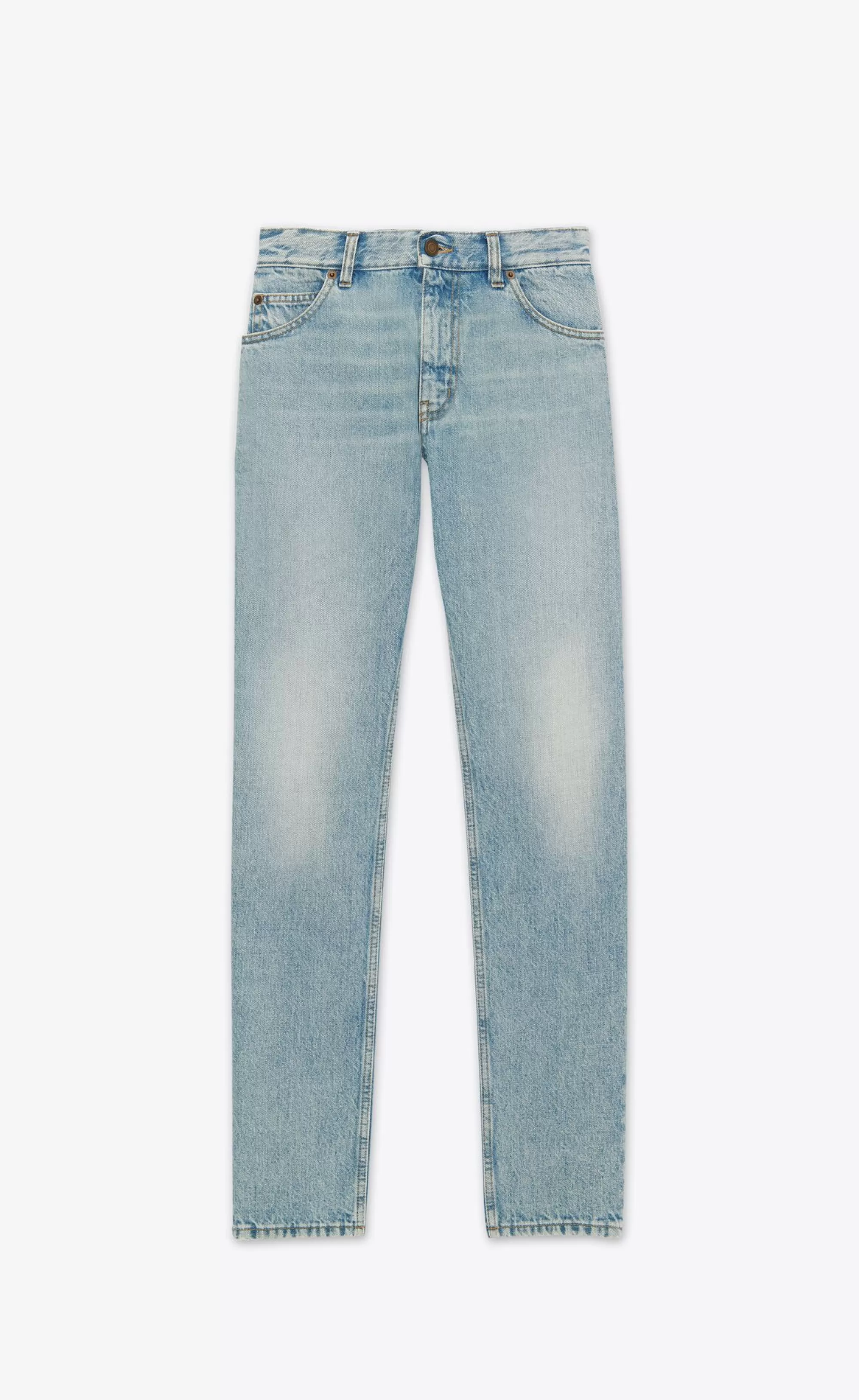 Women Saint Laurent Denim^CINDY Jeans In Denim | | YSL.com