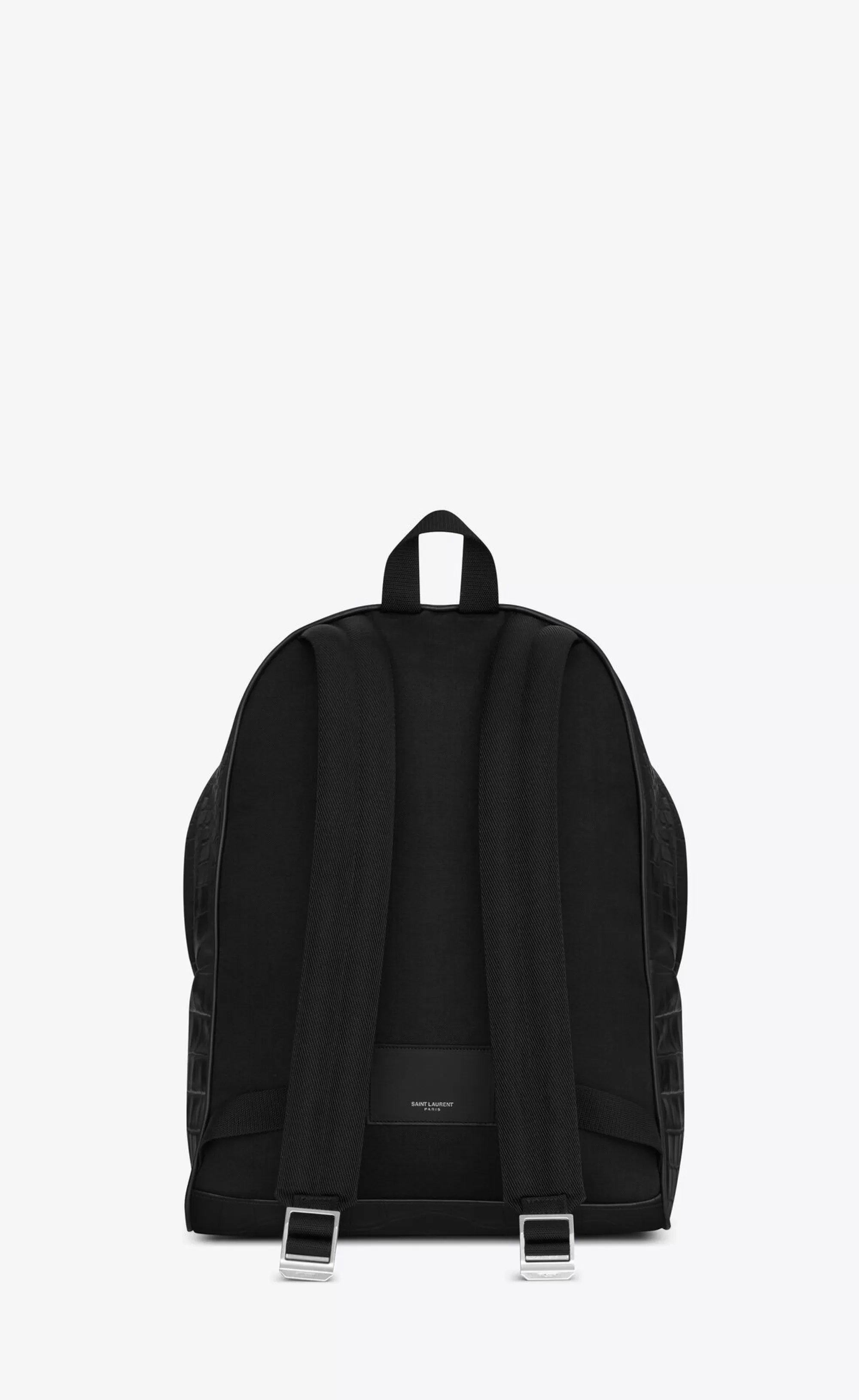 Saint Laurent BACKPACKS^City Backpack In CROCODILE-EMBOSSED Leather | | YSL.com