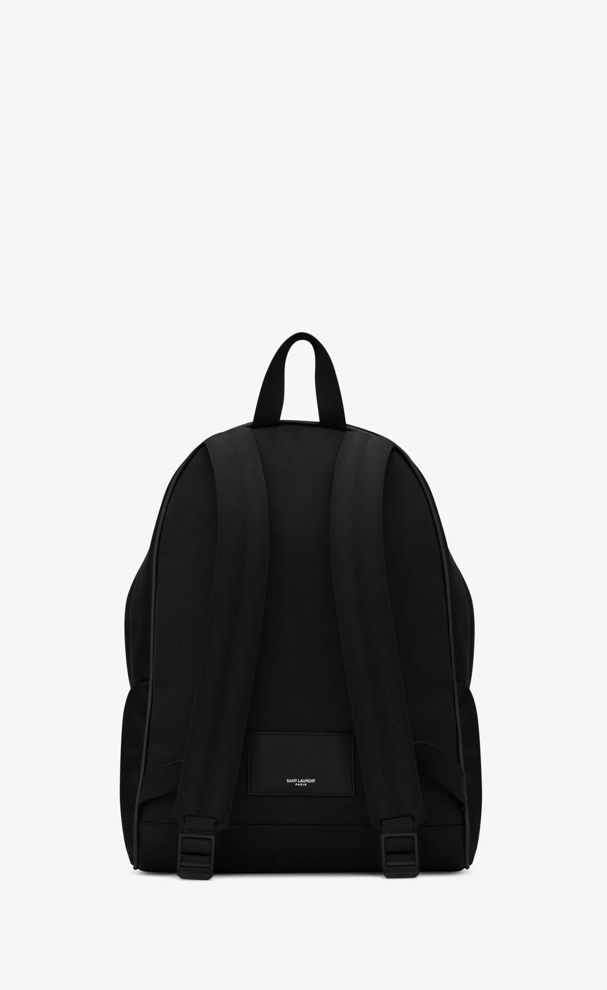 Saint Laurent BACKPACKS^City Backpack In ECONYL®, Smooth Leather And Nylon | | YSL.com