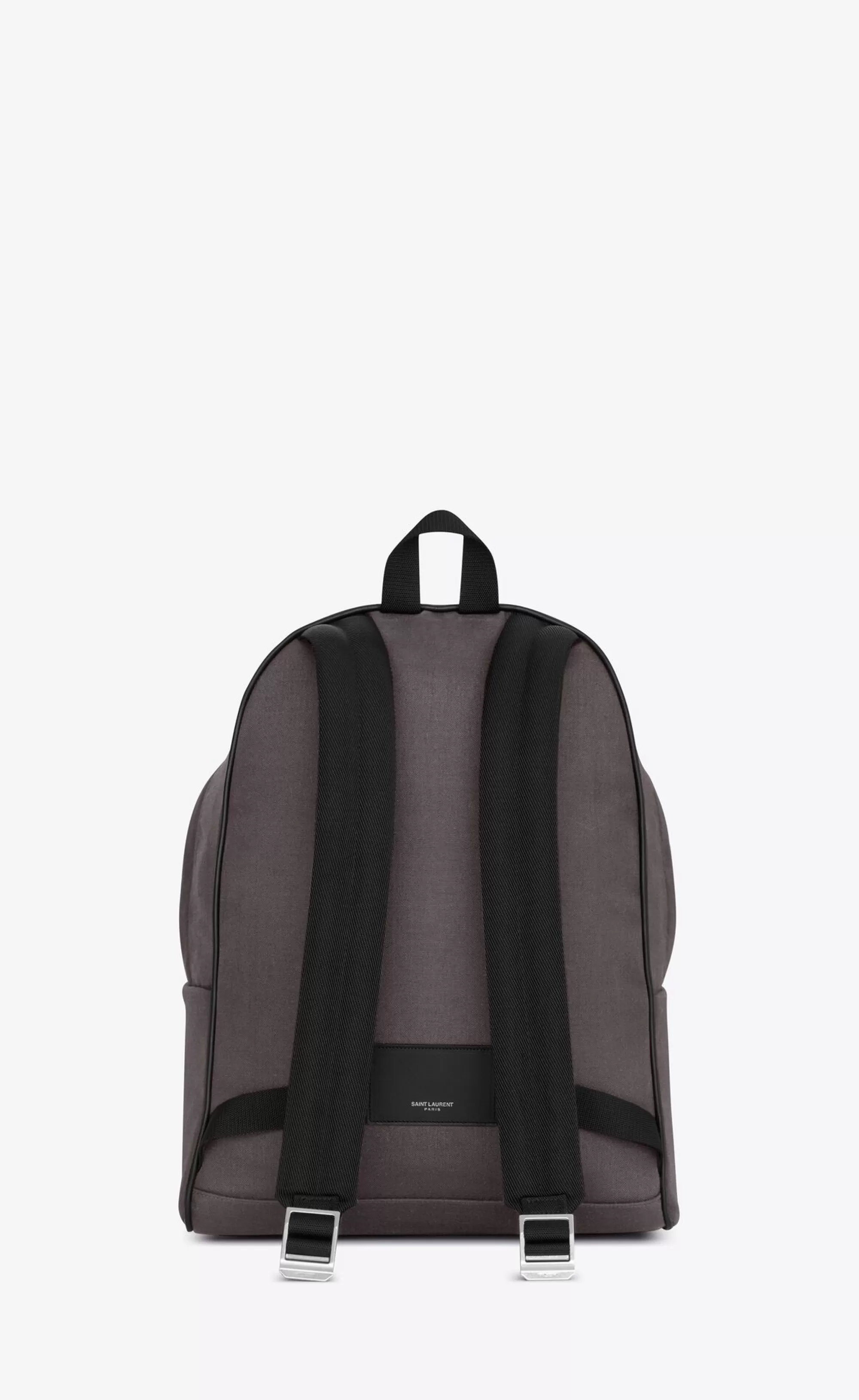 Saint Laurent BACKPACKS^City Backpack In Nylon Canvas And Leather | | YSL.com