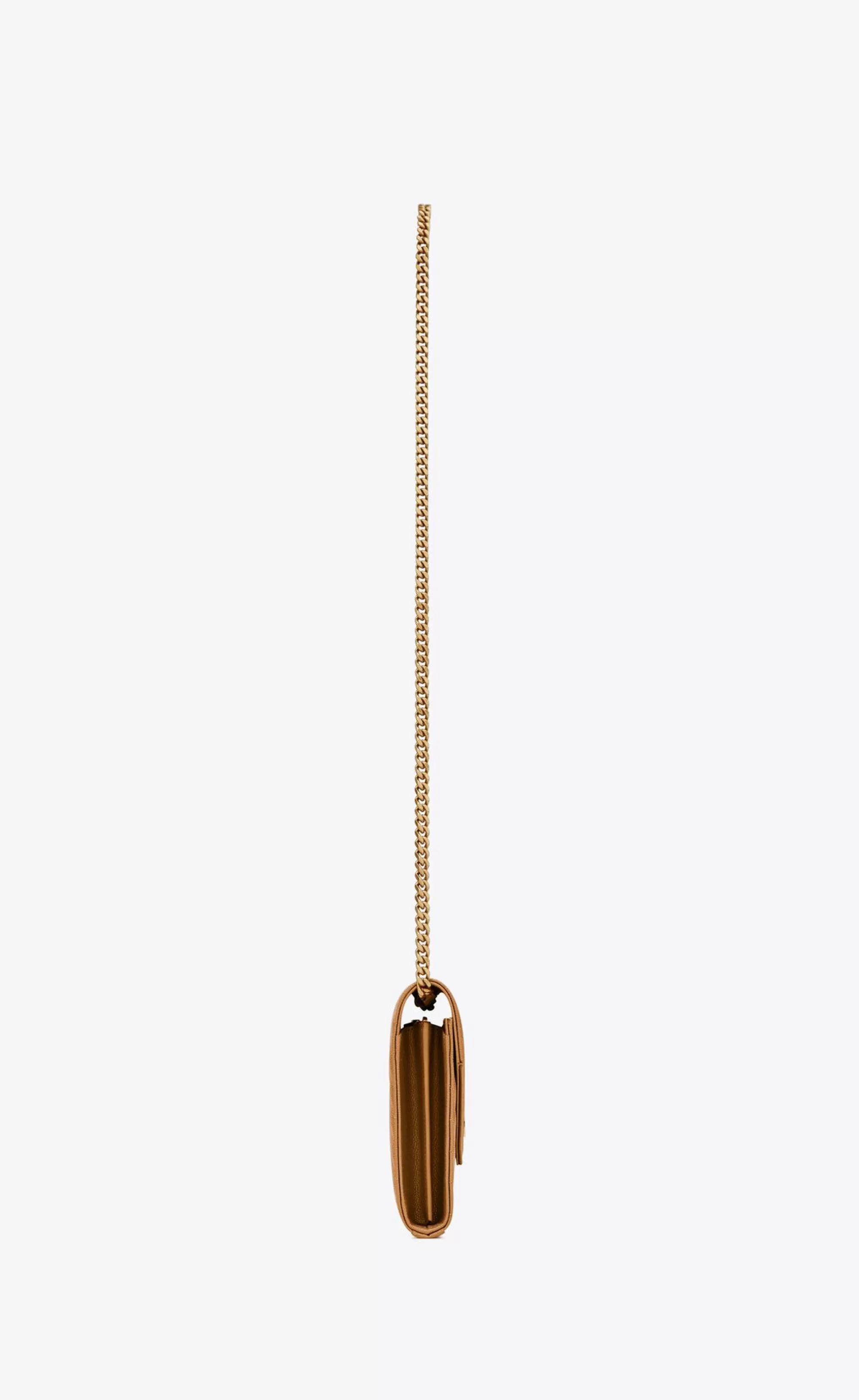 Women Saint Laurent CHAIN WALLETS^CLASSIC CASSANDRE CHAIN WALLET IN GRAIN DE POUDRE LEATHER | | YSL.com