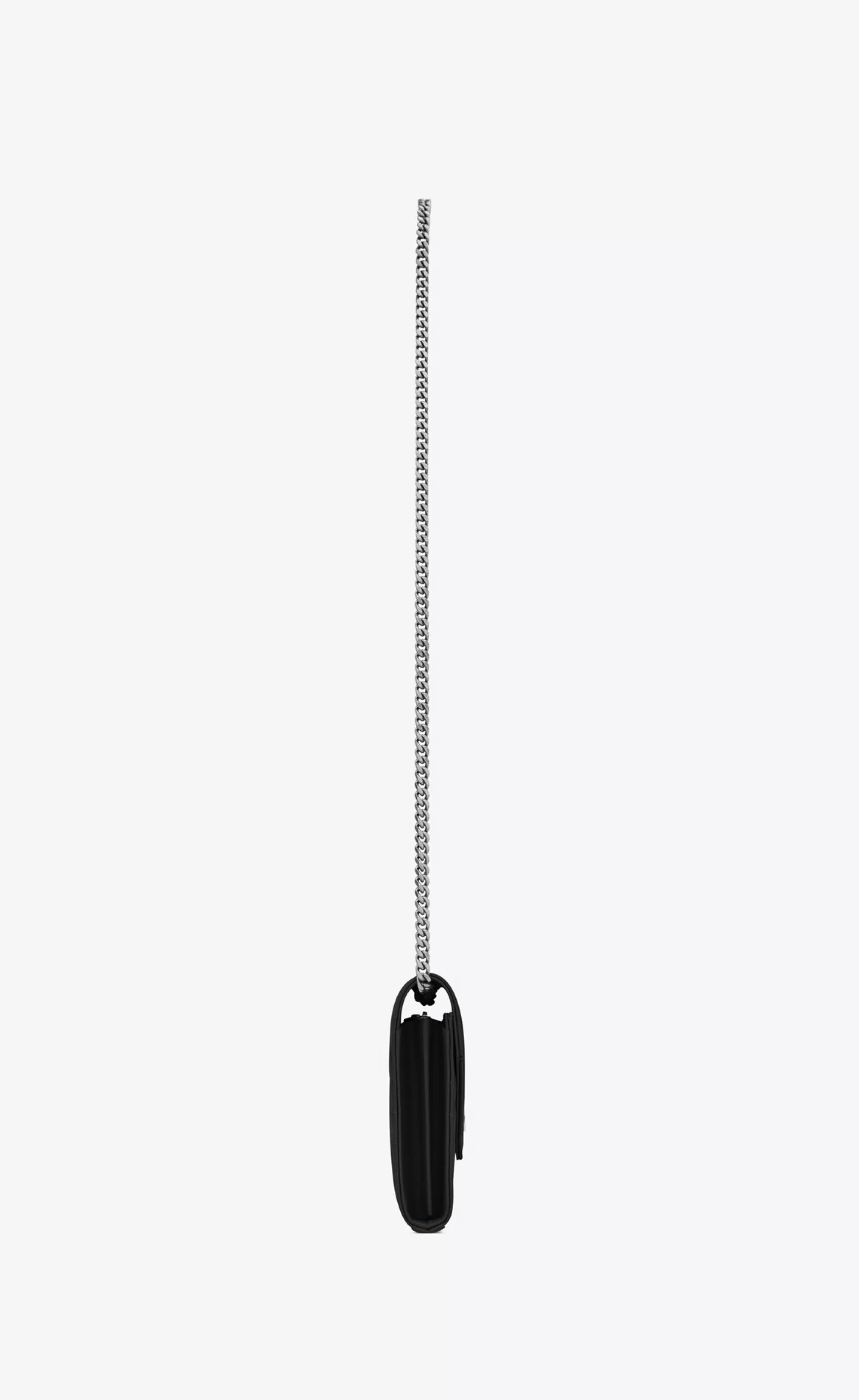 Women Saint Laurent CHAIN WALLETS^CLASSIC CASSANDRE CHAIN WALLET IN GRAIN DE POUDRE LEATHER | | YSL.com