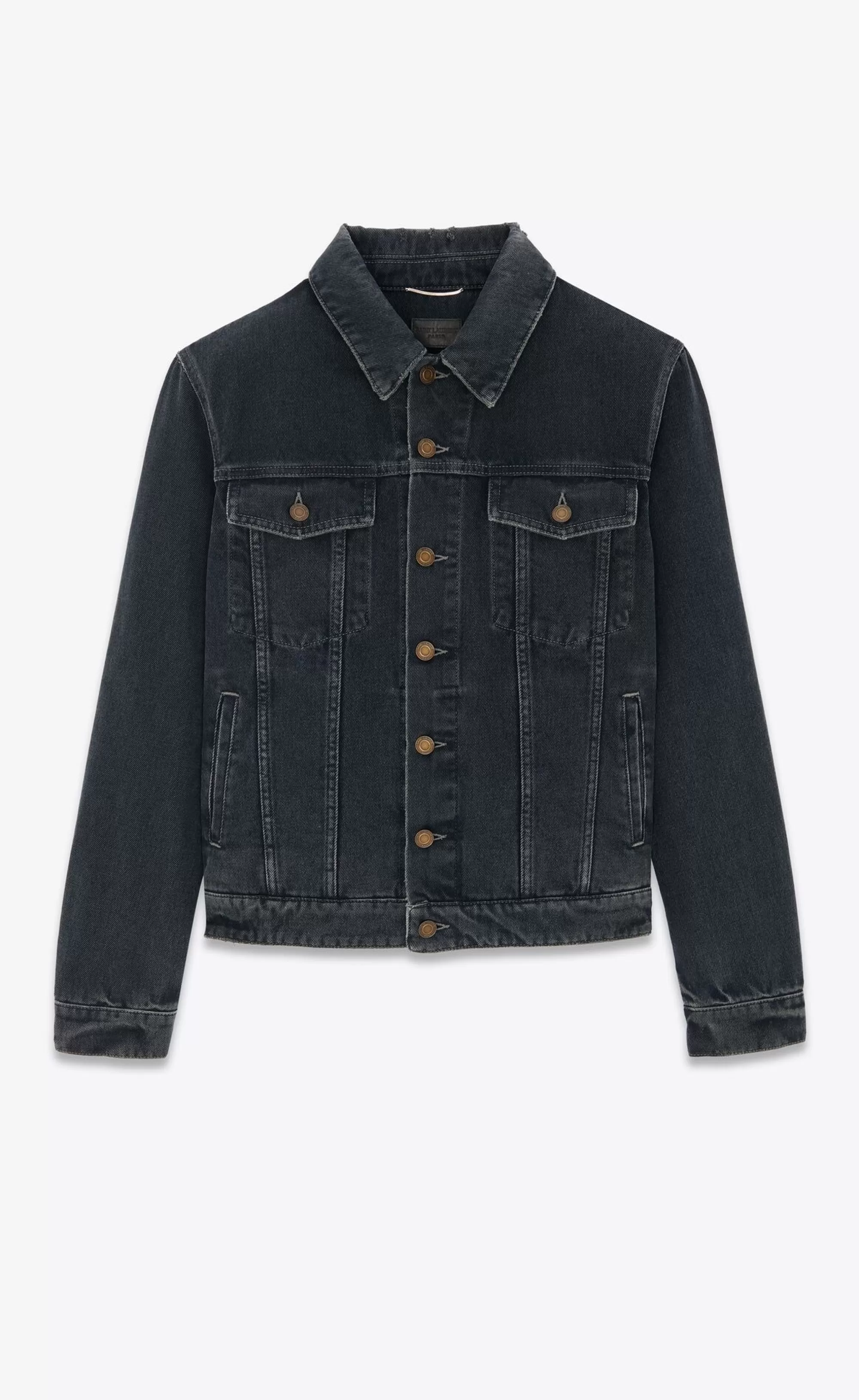 Saint Laurent ALL READY TO WEAR | DENIM^CLASSIC JACKET IN DENIM | | YSL.com