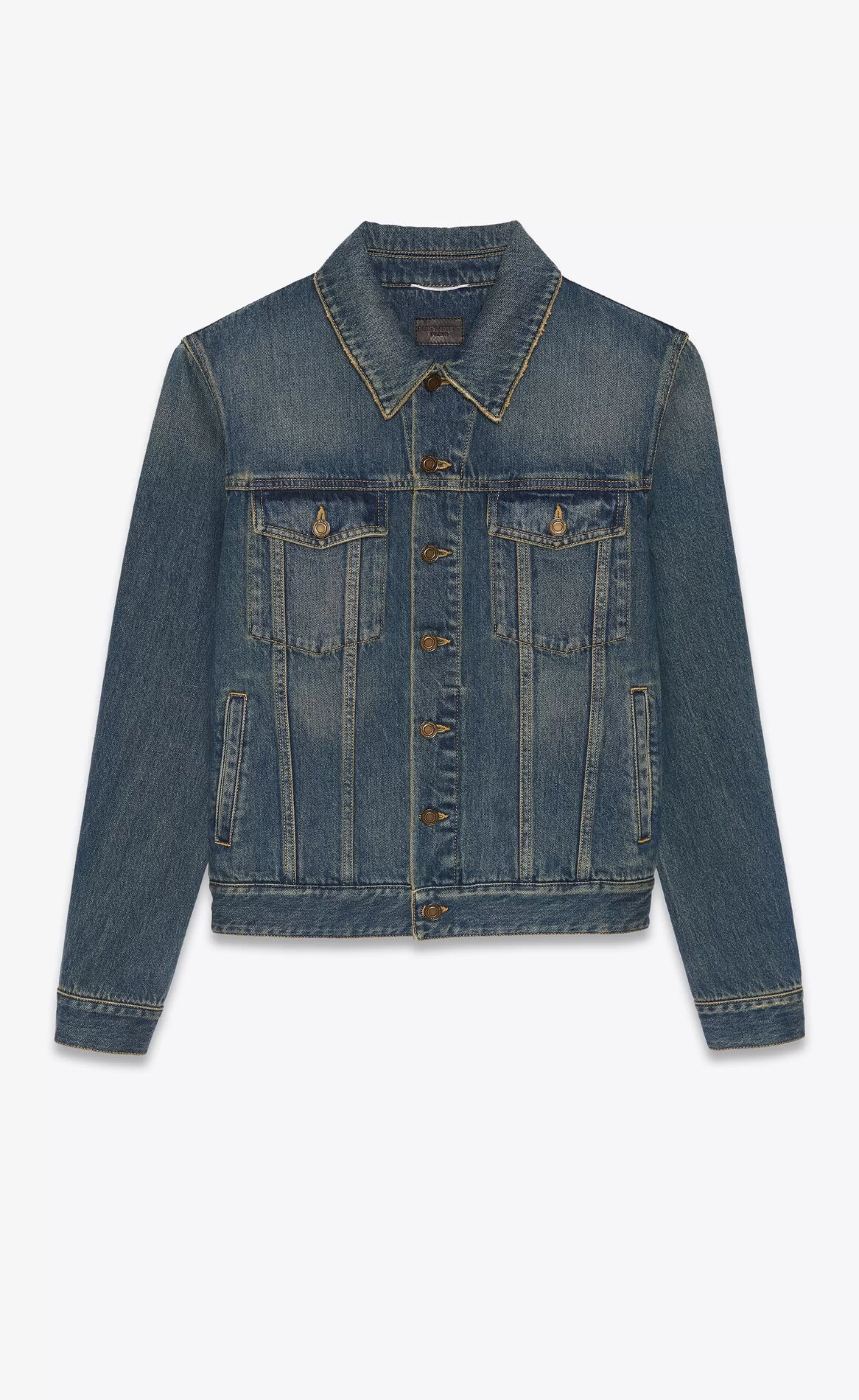 Saint Laurent ALL READY TO WEAR | DENIM^Classic Jacket In Denim | | YSL.com