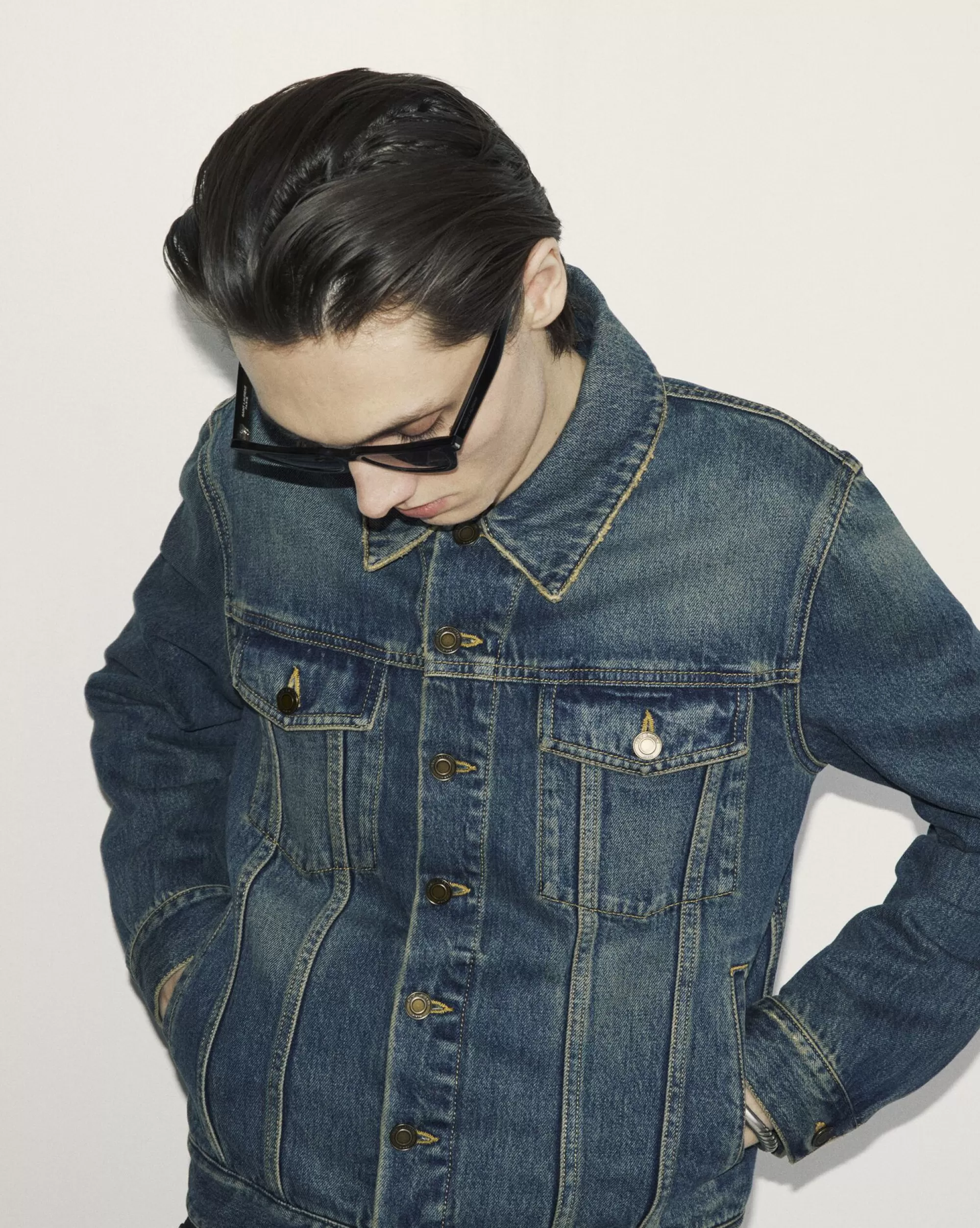 Saint Laurent ALL READY TO WEAR | DENIM^Classic Jacket In Denim | | YSL.com