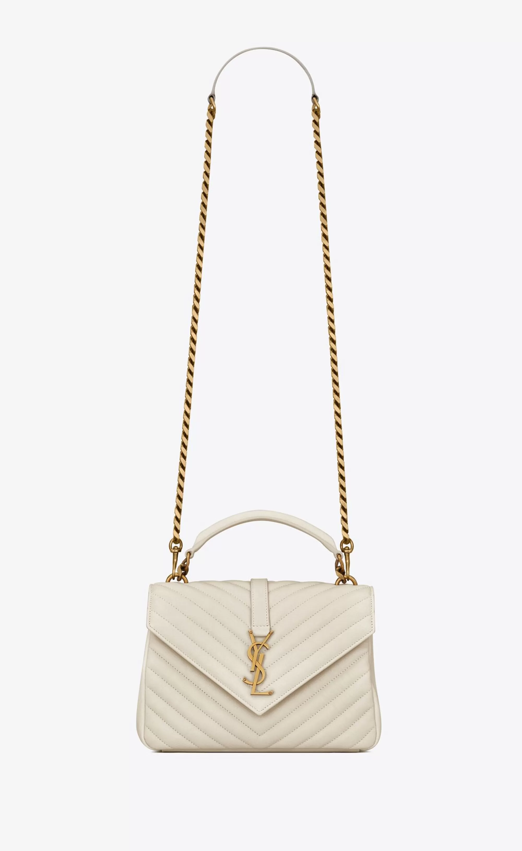 Women Saint Laurent CROSSBODY BAGS | COLLEGE^COLLEGE MEDIUM IN QUILTED LEATHER | | YSL.com