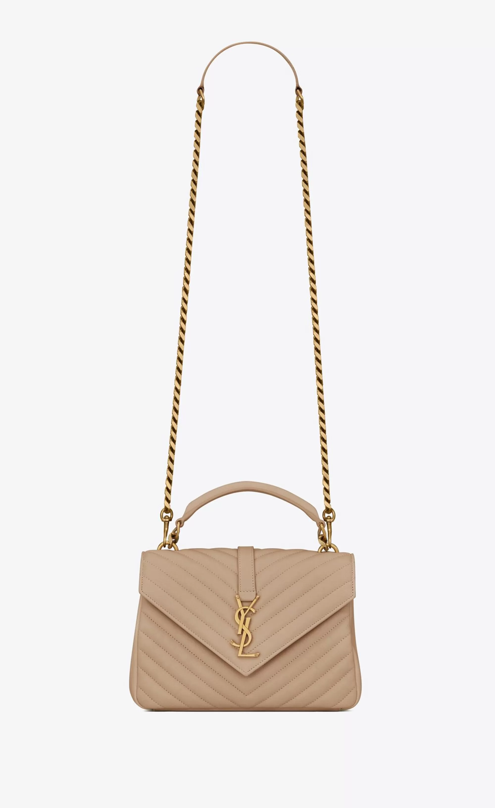 Women Saint Laurent CROSSBODY BAGS | COLLEGE^COLLEGE MEDIUM IN QUILTED LEATHER | | YSL.com