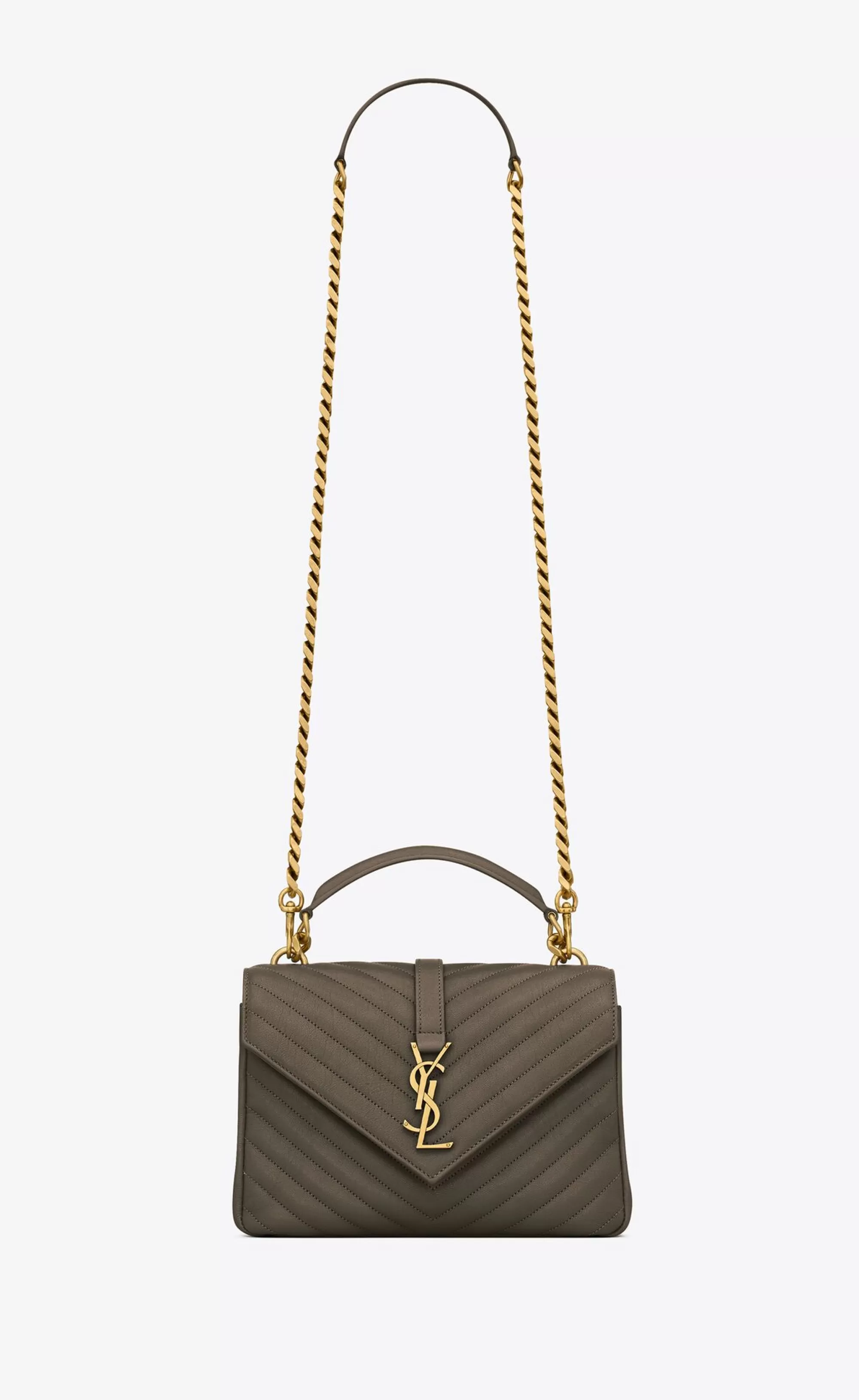 Women Saint Laurent COLLEGE | CROSSBODY BAGS^COLLEGE MEDIUM IN QUILTED LEATHER | | YSL.com