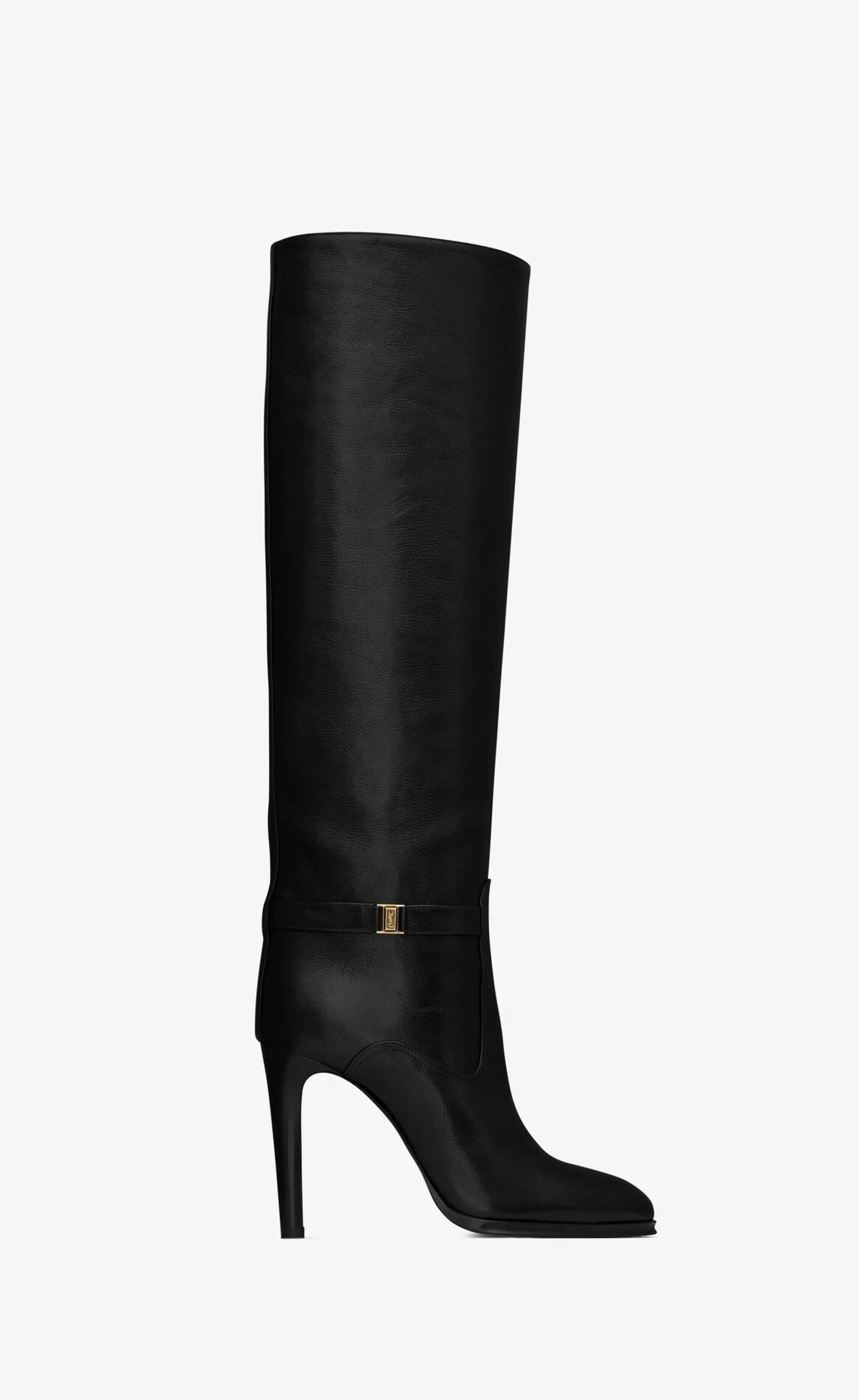 Women Saint Laurent BOOTS^DIANE Boots In Grained Leather | | YSL.com