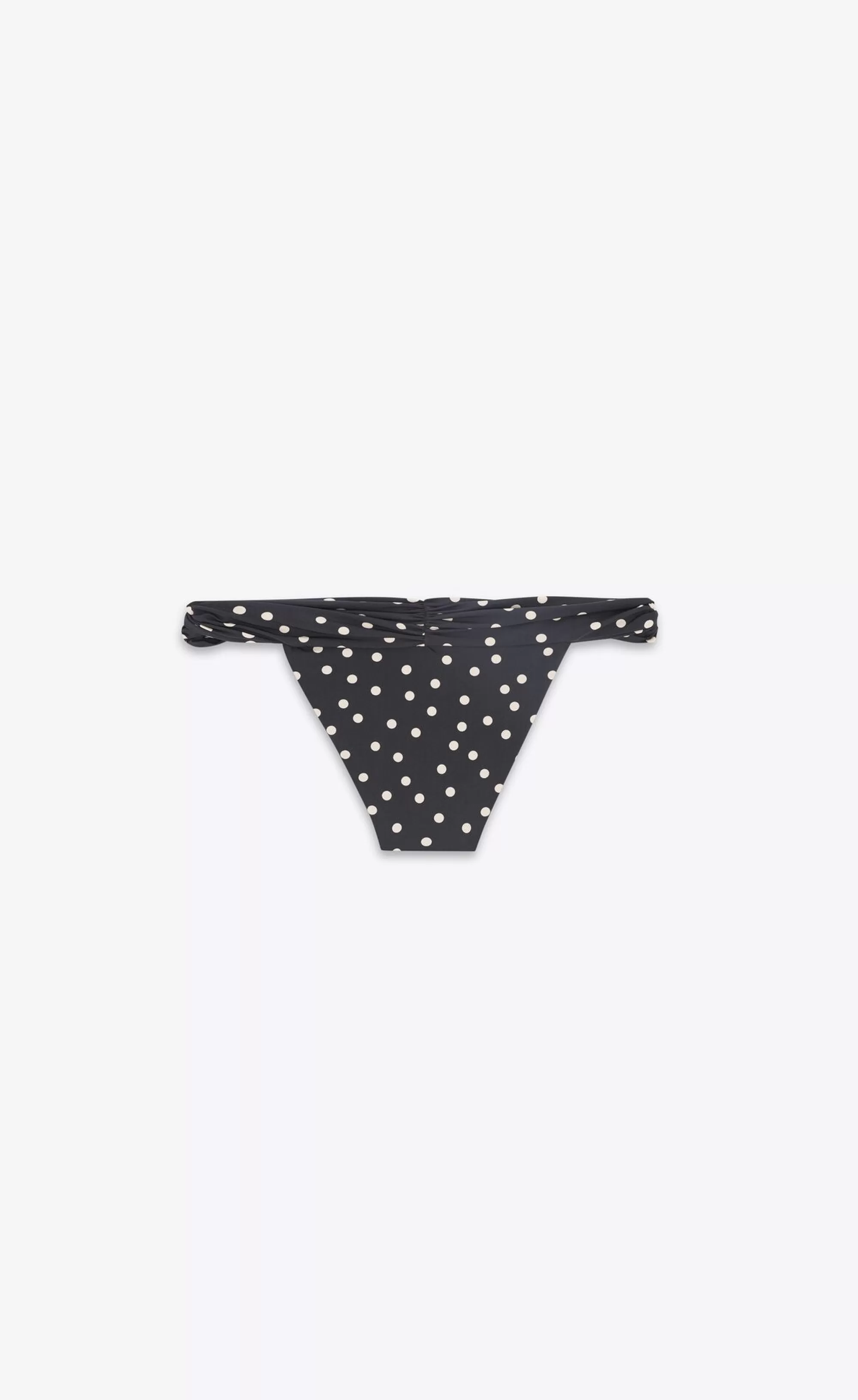 Women Saint Laurent LINGERIE AND SWIMWEAR^Dotted Bikini Bottoms | | YSL.com