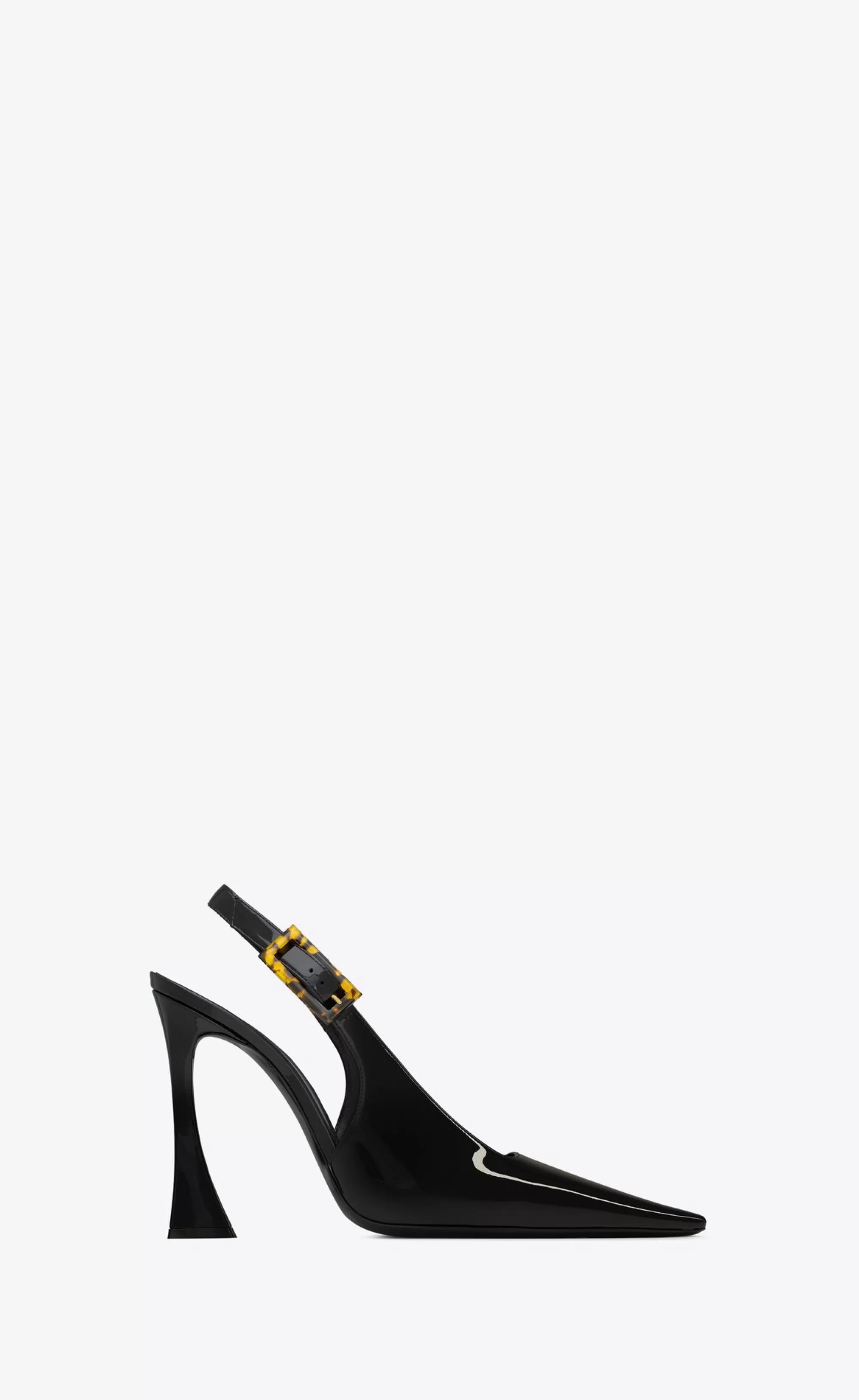 Women Saint Laurent SLINGBACKS^DUNE Slingback Pumps In Patent Leather | | YSL.com