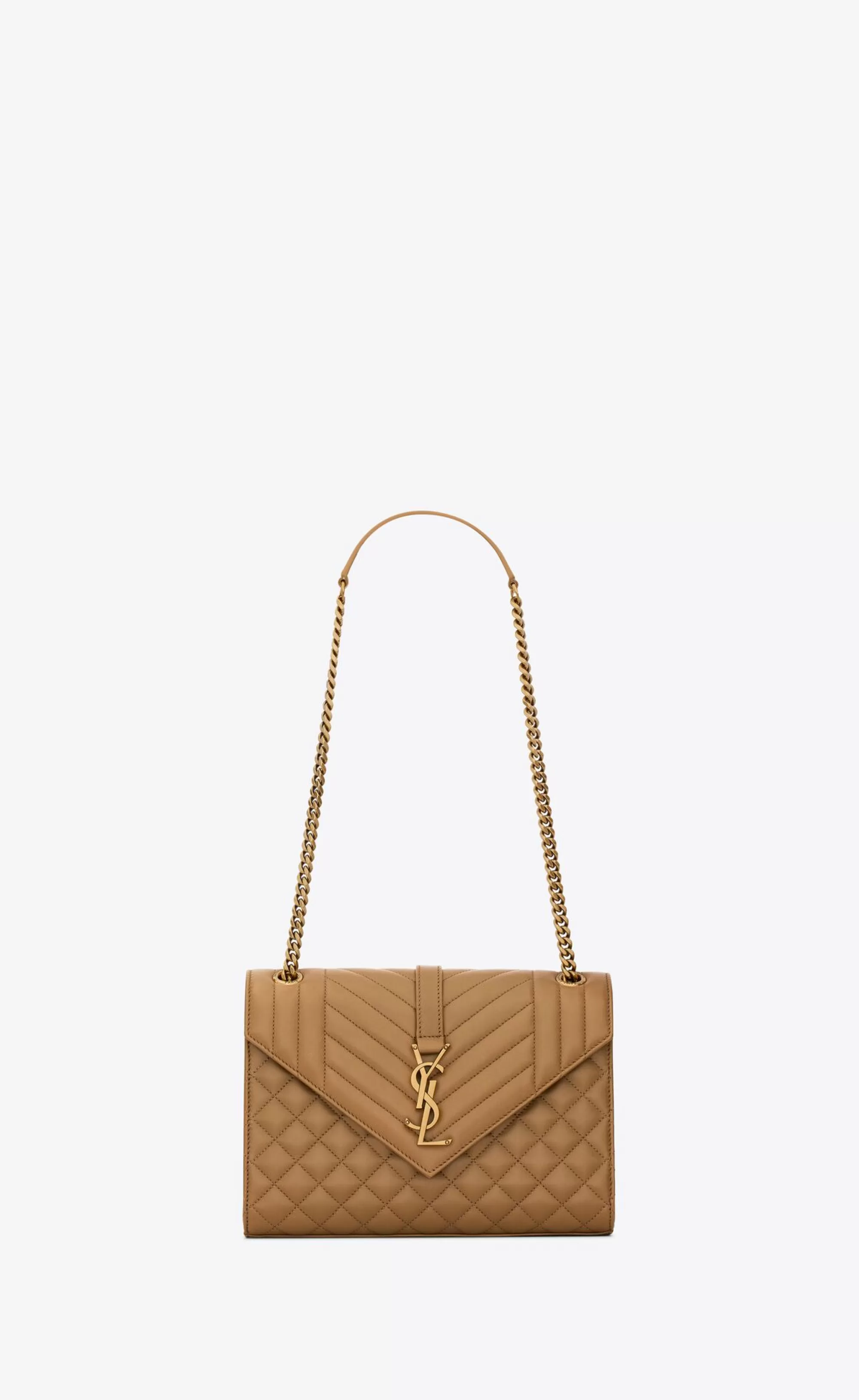 Women Saint Laurent SHOULDER BAGS | ENVELOPE^ENVELOPE MEDIUM In MATELASSÉ Lambskin | | YSL.com