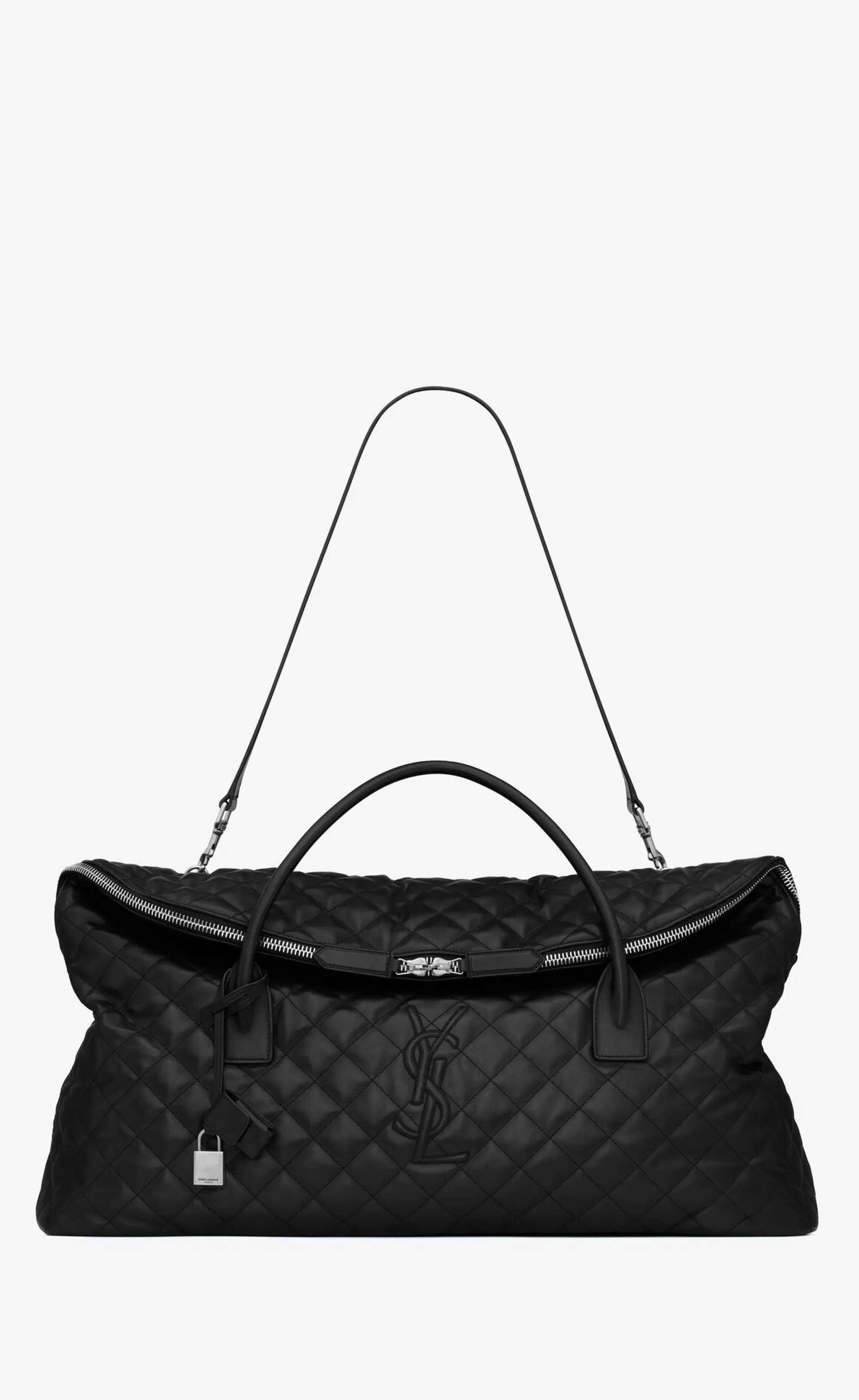 Women Saint Laurent TOP HANDLES^ES GIANT TRAVEL BAG IN QUILTED LEATHER | | YSL.com