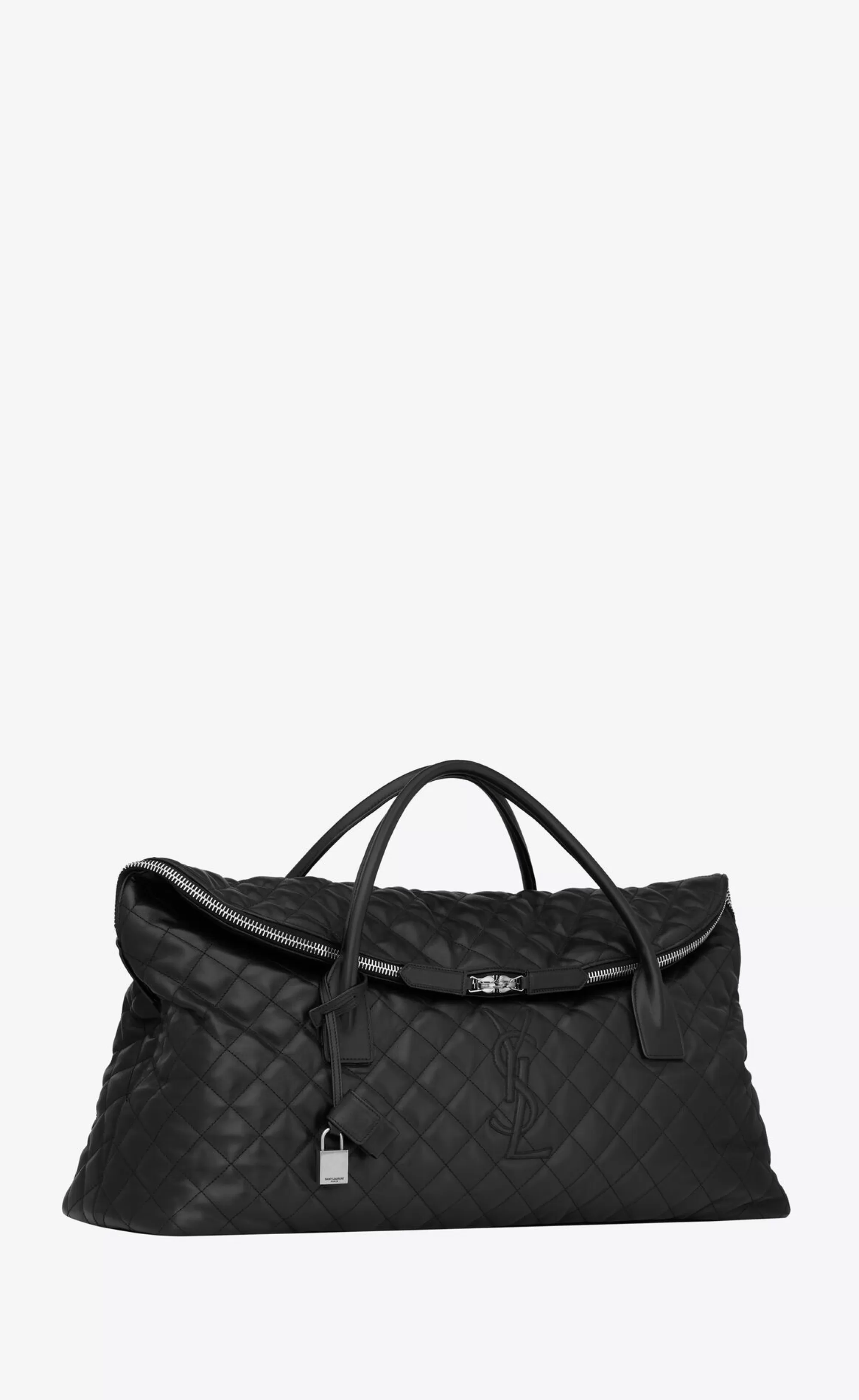 Women Saint Laurent TOP HANDLES^ES GIANT TRAVEL BAG IN QUILTED LEATHER | | YSL.com