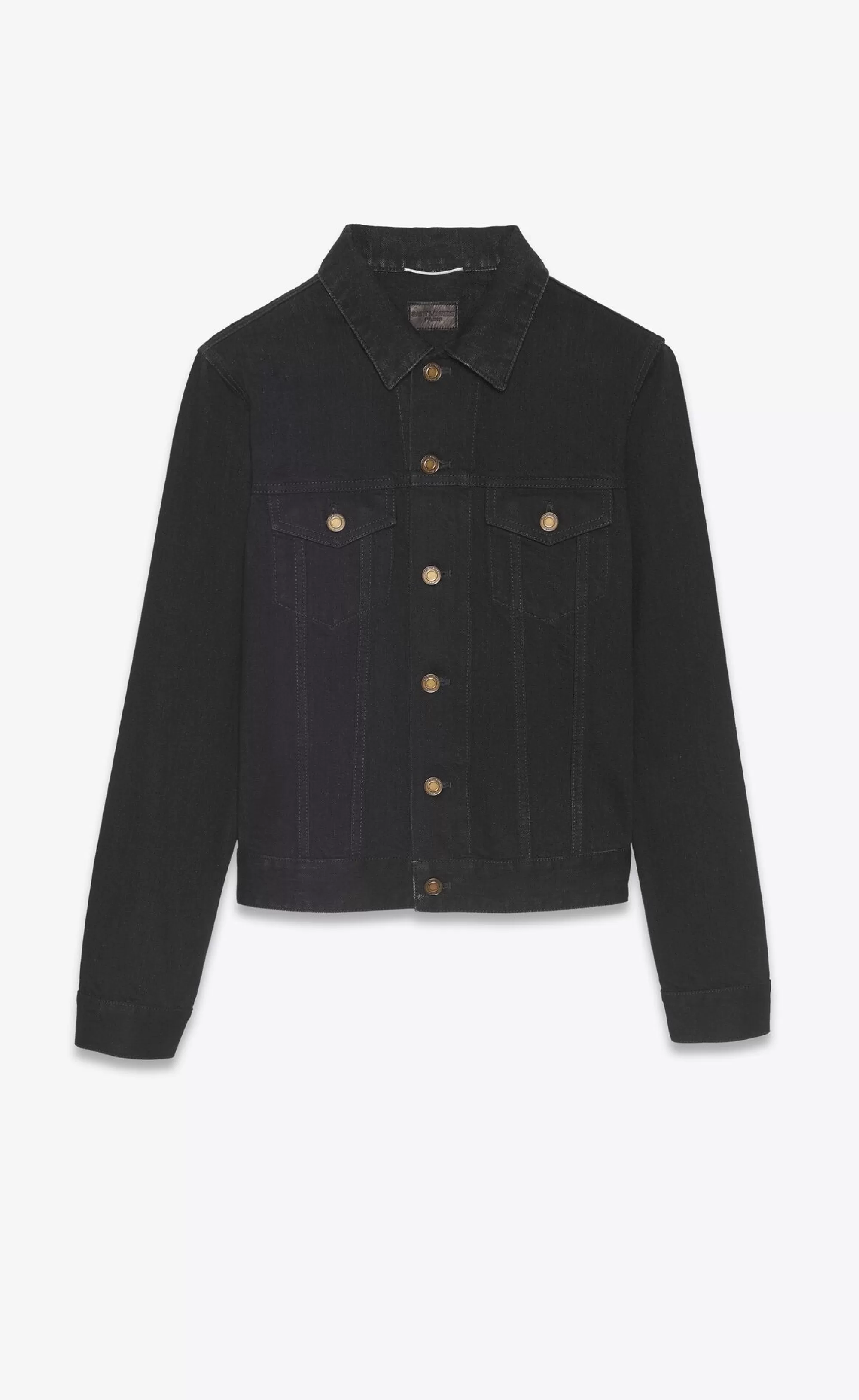 Saint Laurent ALL READY TO WEAR | DENIM^Fitted Jacket In Denim | | YSL.com