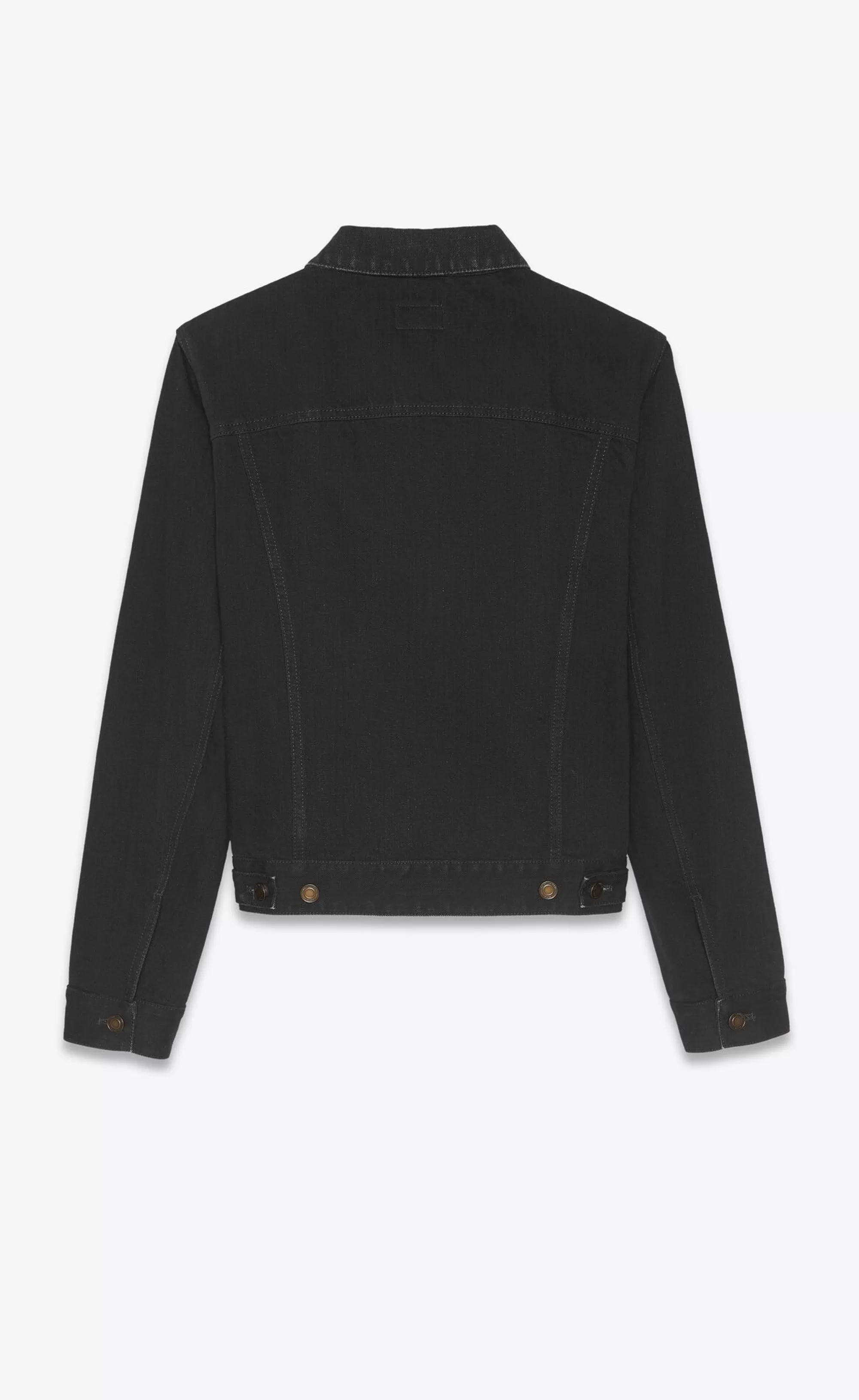 Saint Laurent ALL READY TO WEAR | DENIM^Fitted Jacket In Denim | | YSL.com