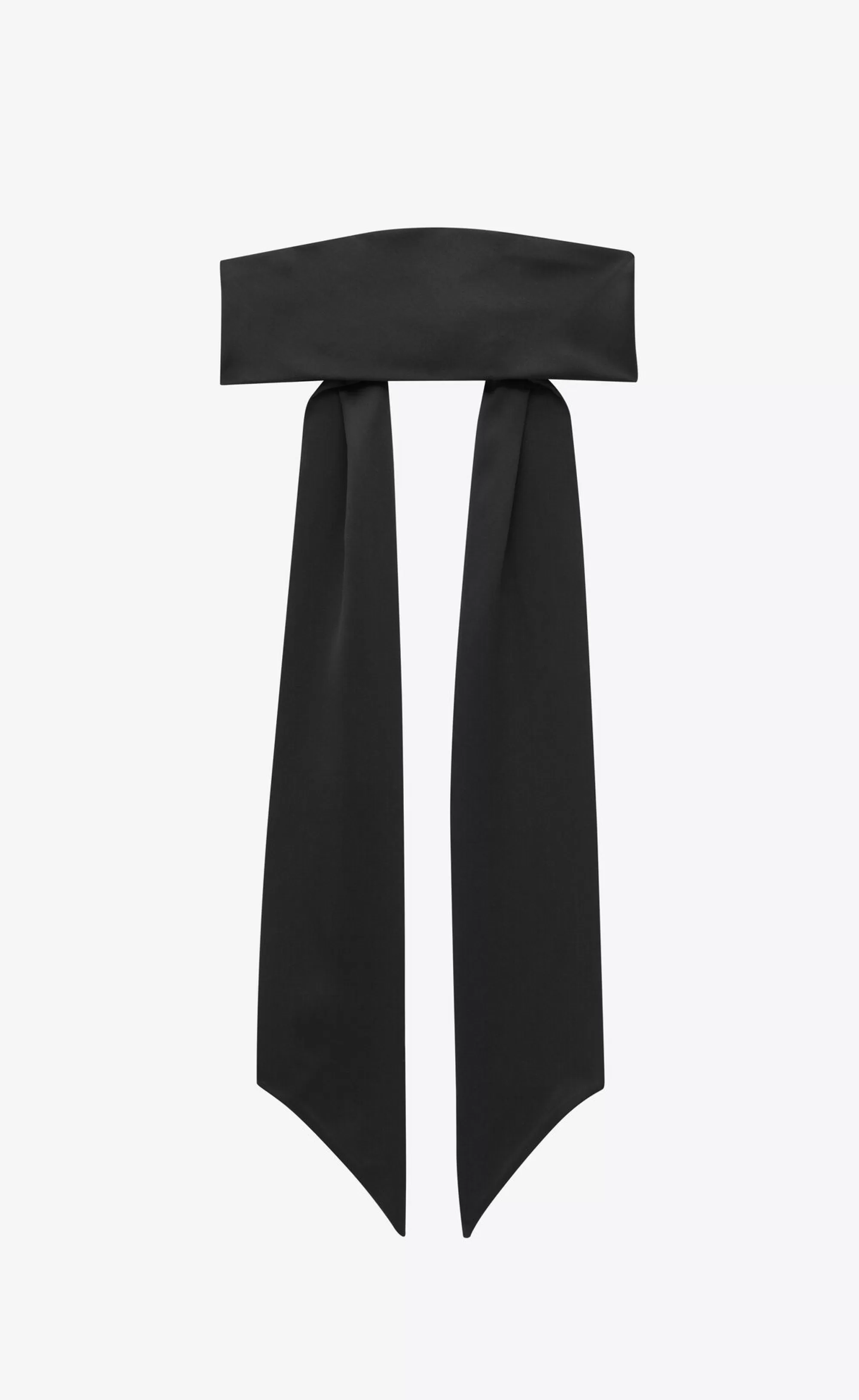 Women Saint Laurent OTHER ACCESSORIES^Headband In Silk Satin | | YSL.com