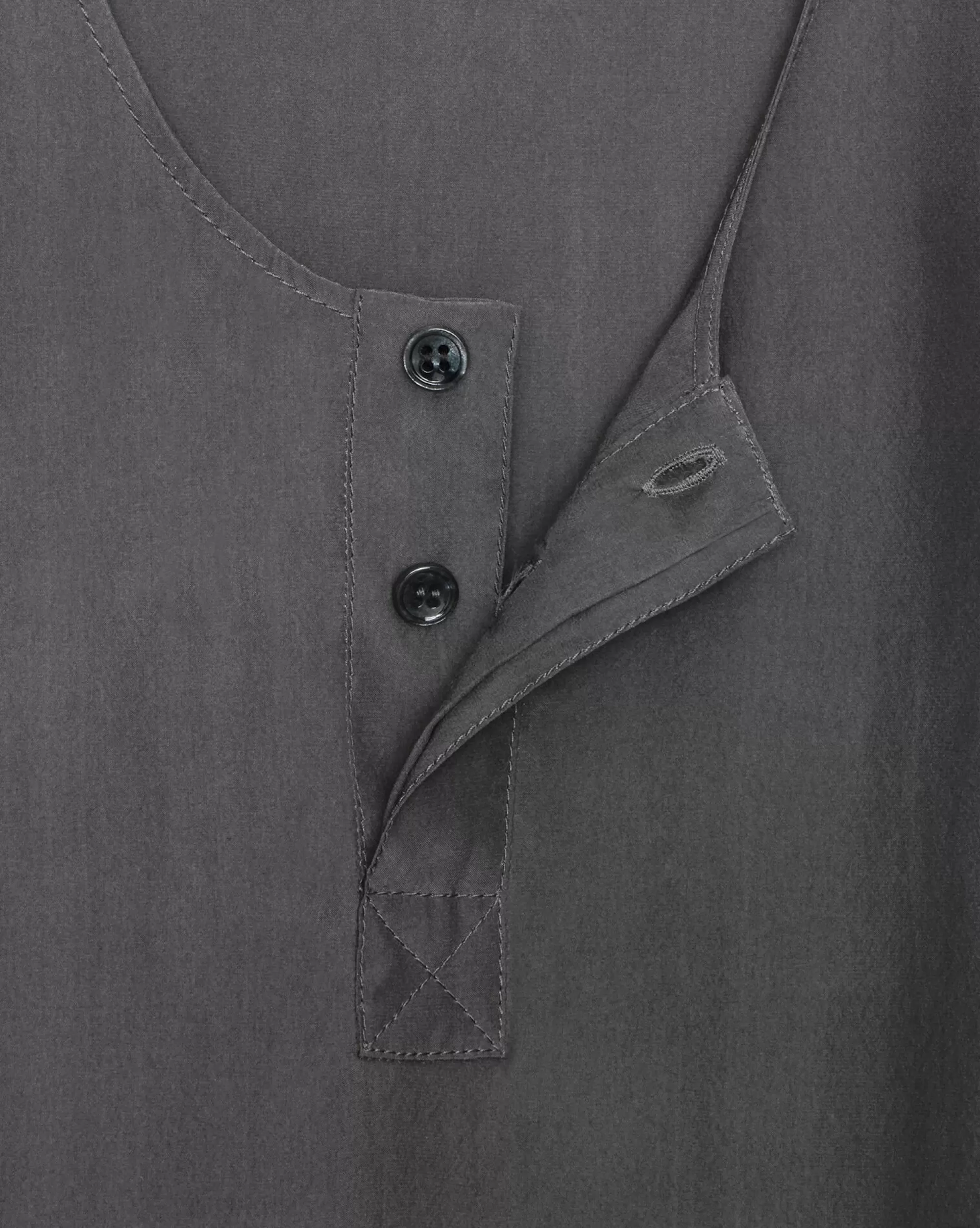 Women Saint Laurent SHIRTS AND TOPS^Henley Tank In Silk Crepe De Chine | | YSL.com