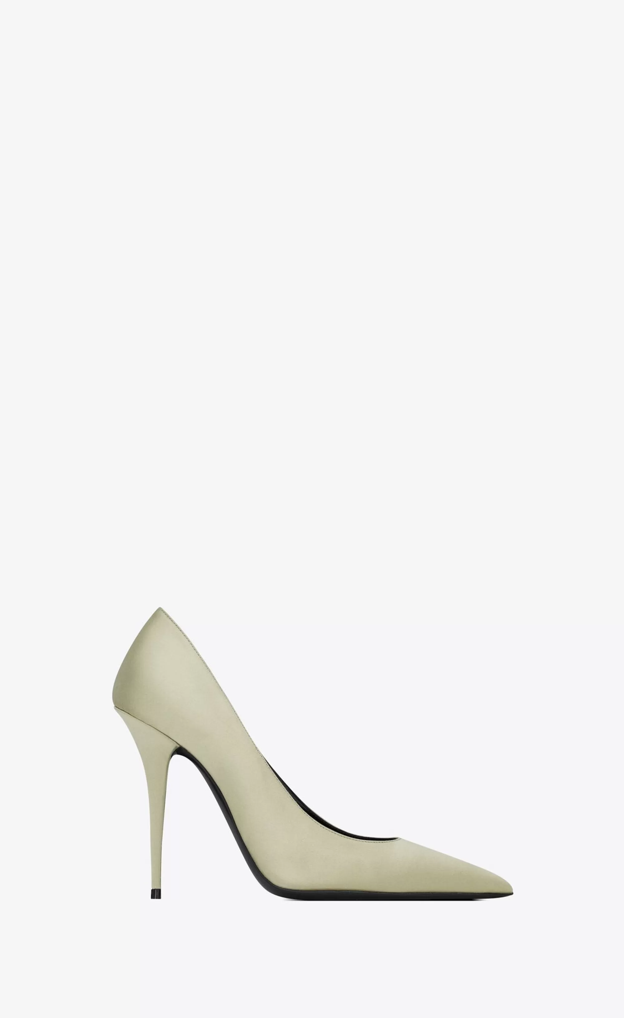 Women Saint Laurent PUMPS^INSTINCT Pumps In Satin Crepe | | YSL.com