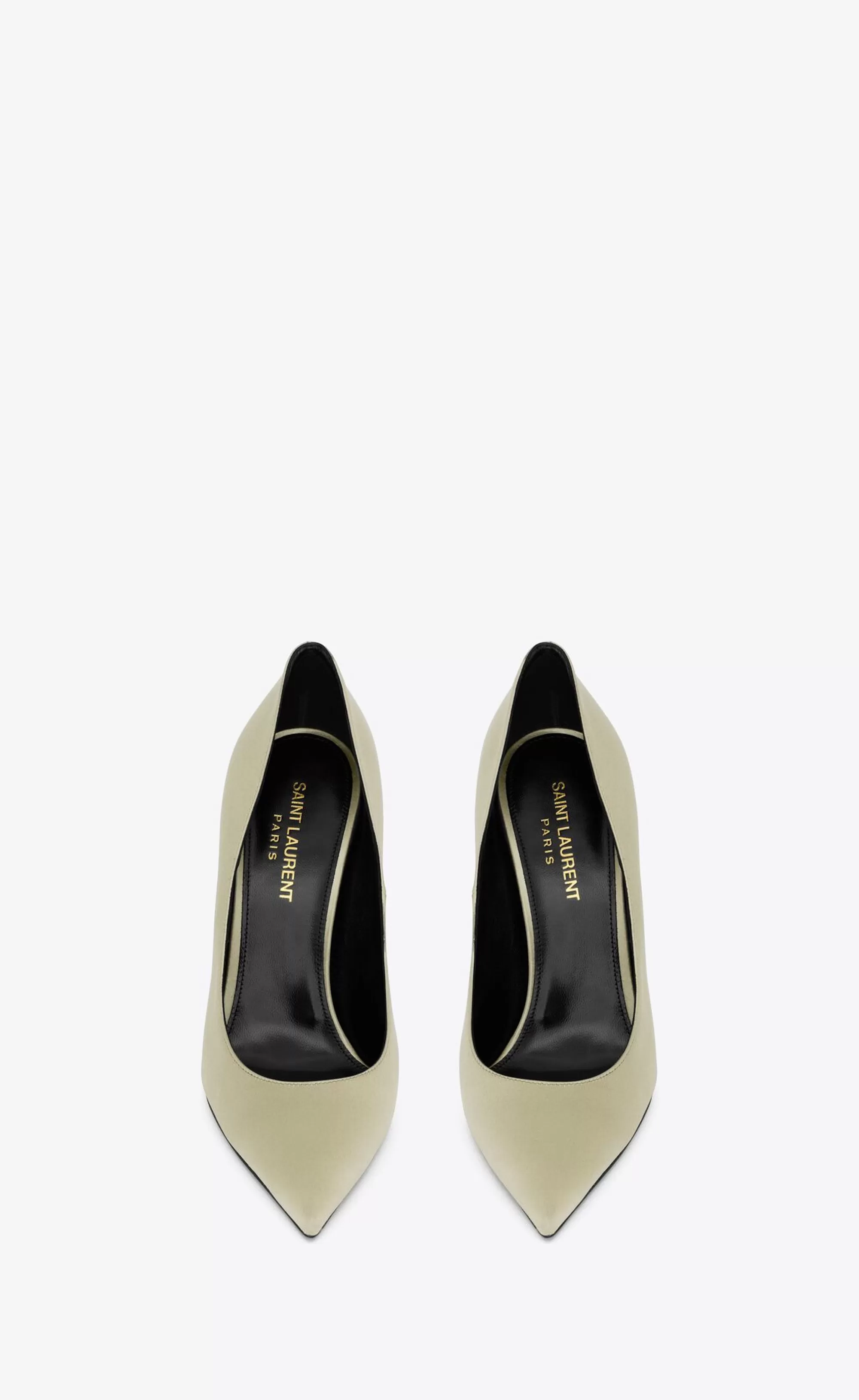 Women Saint Laurent PUMPS^INSTINCT Pumps In Satin Crepe | | YSL.com