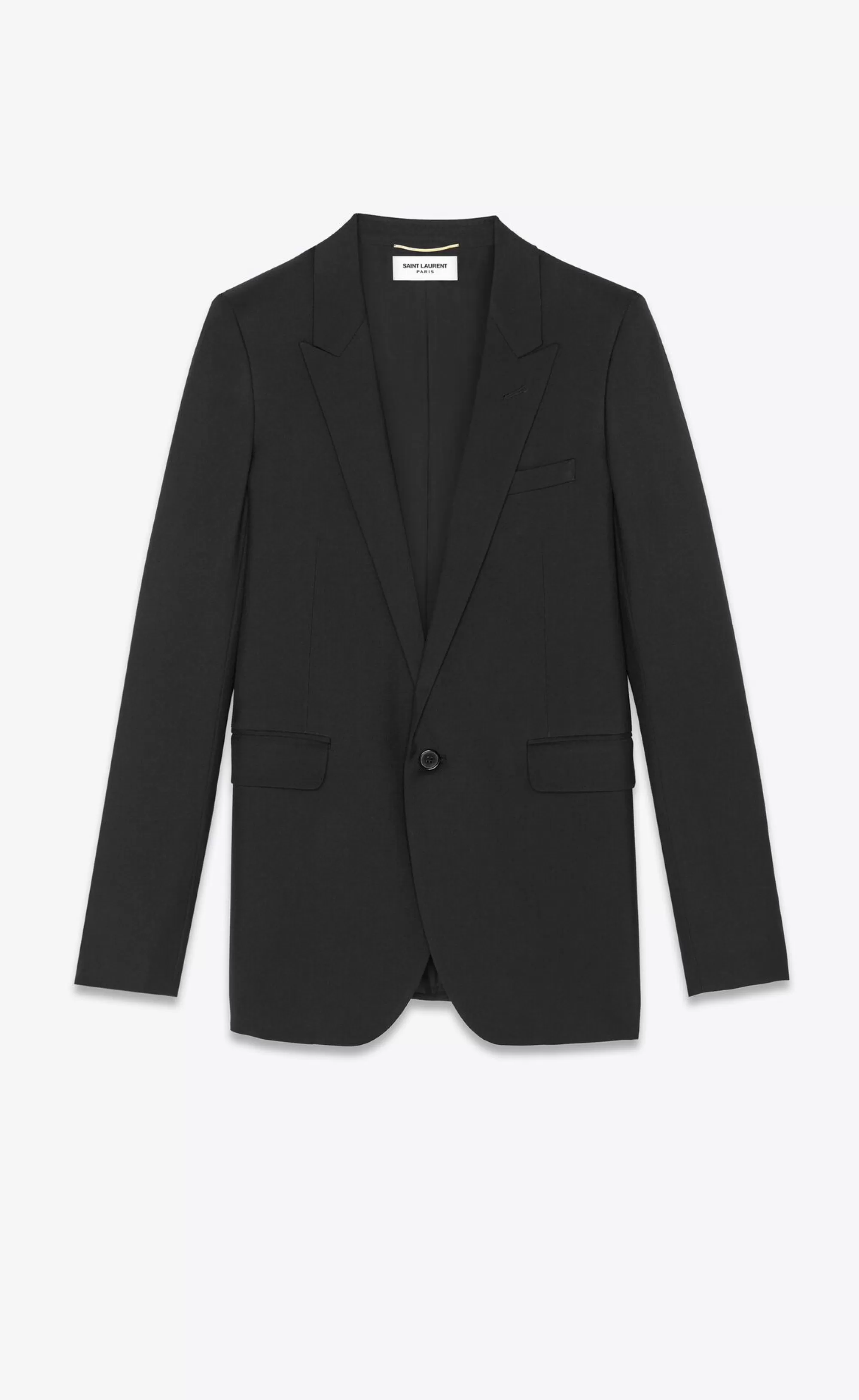 Women Saint Laurent JACKETS AND PANTS^Jacket In Gabardine | | YSL.com