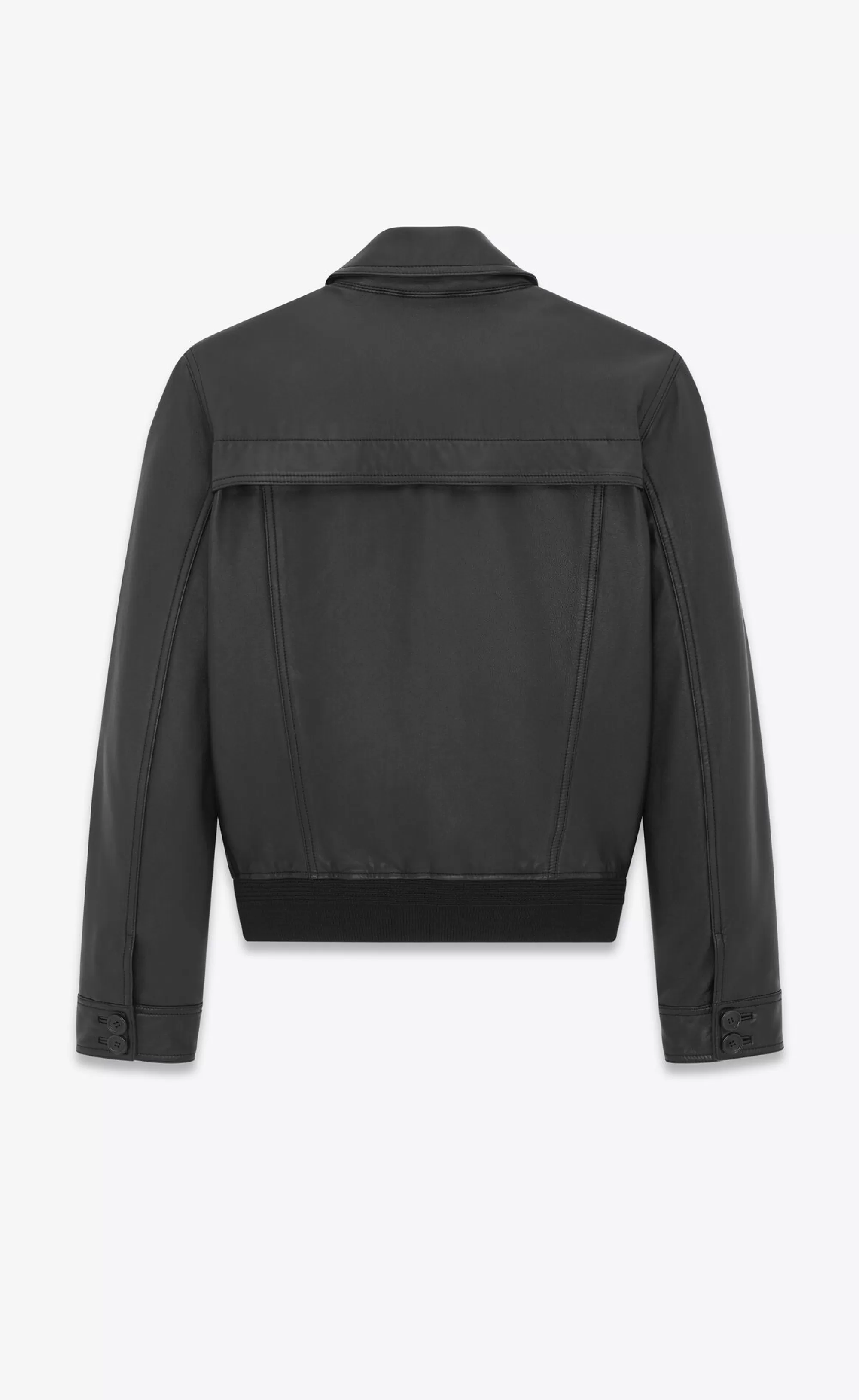 Saint Laurent ALL READY TO WEAR | LEATHER^Jacket In Smooth Lambskin | | YSL.com