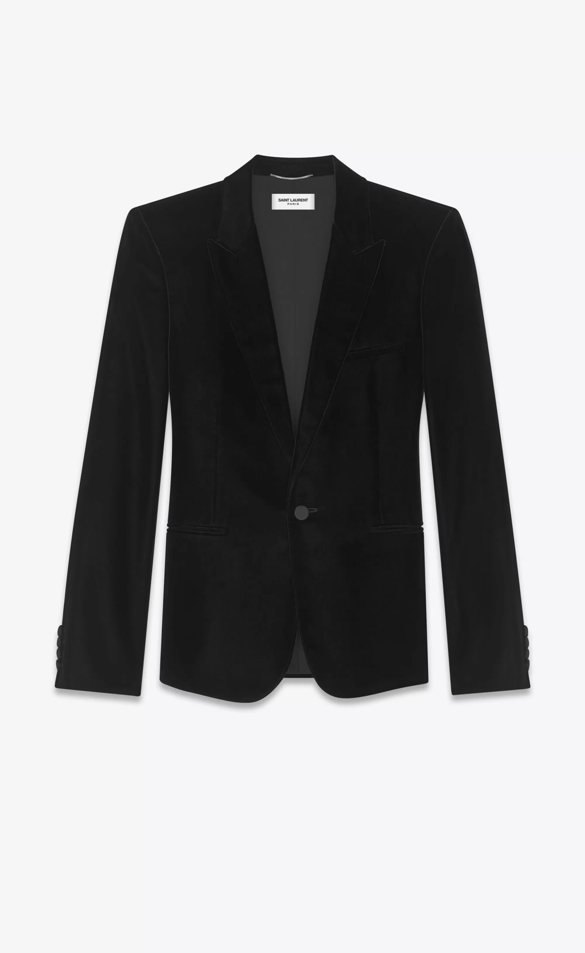 Saint Laurent ALL READY TO WEAR | JACKETS AND PANTS^Jacket In Velvet | | YSL.com