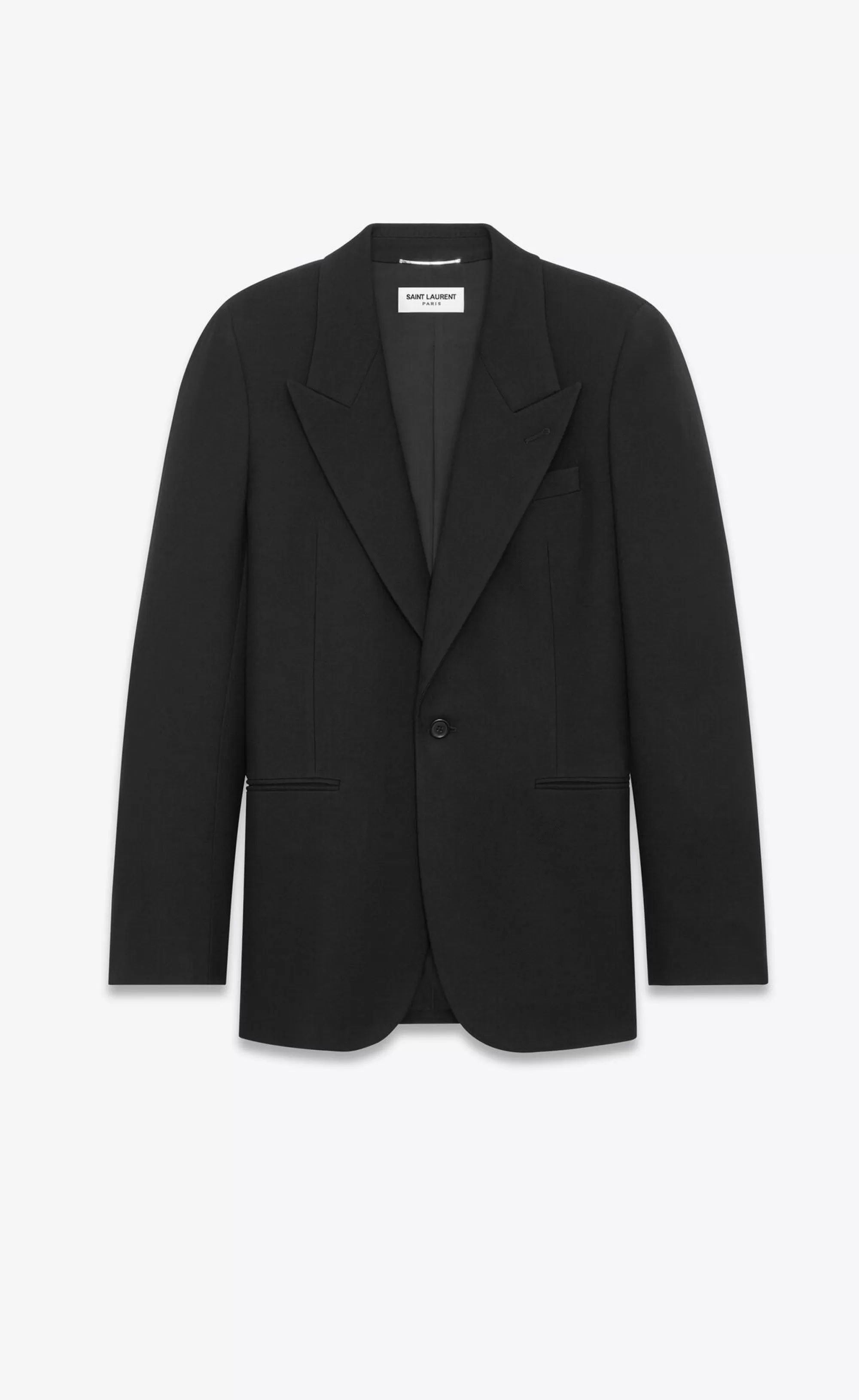 Saint Laurent ALL READY TO WEAR | JACKETS AND PANTS^Jacket In Wool Gabardine | | YSL.com