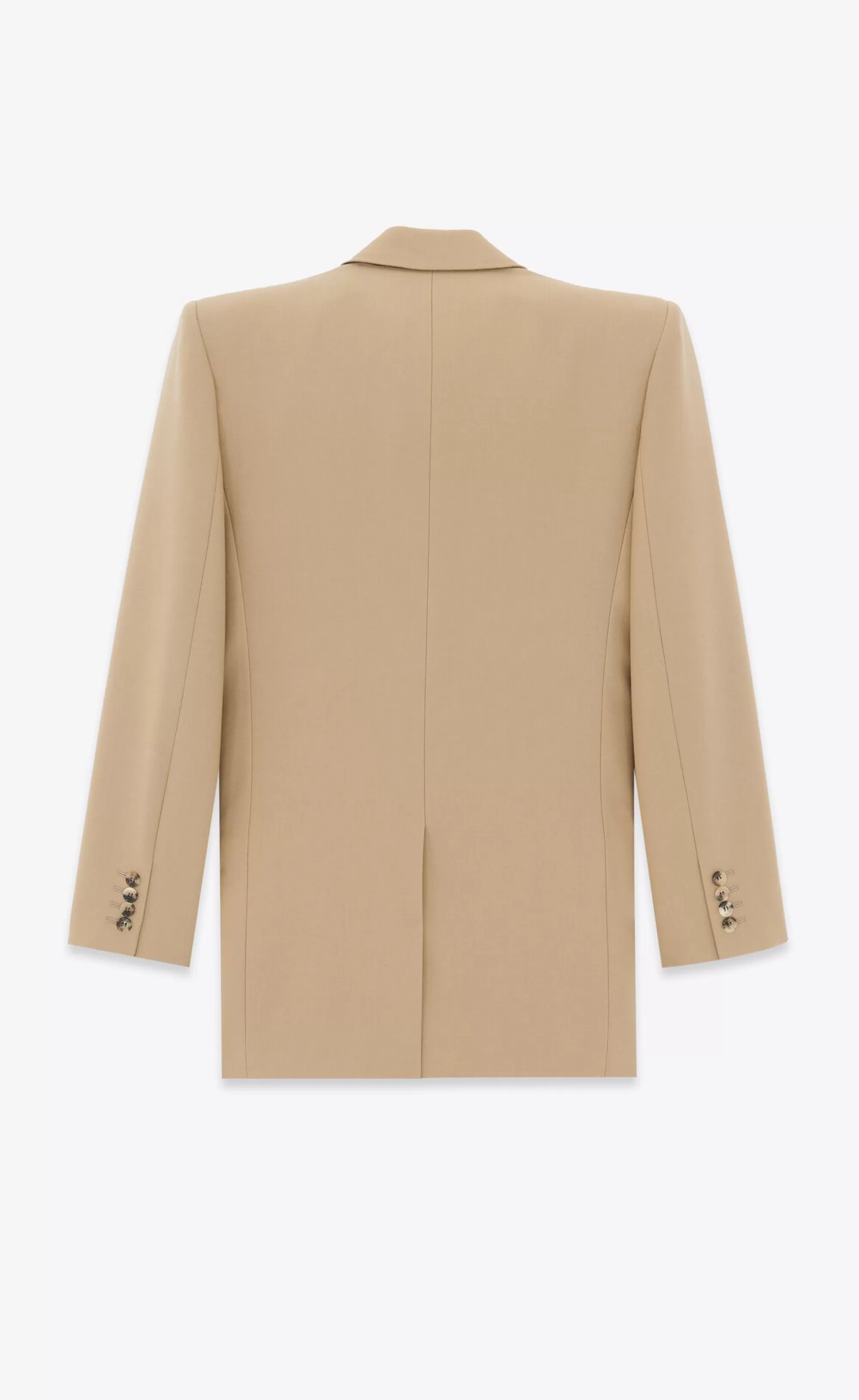 Women Saint Laurent JACKETS AND PANTS^Jacket In Wool Gabardine | | YSL.com