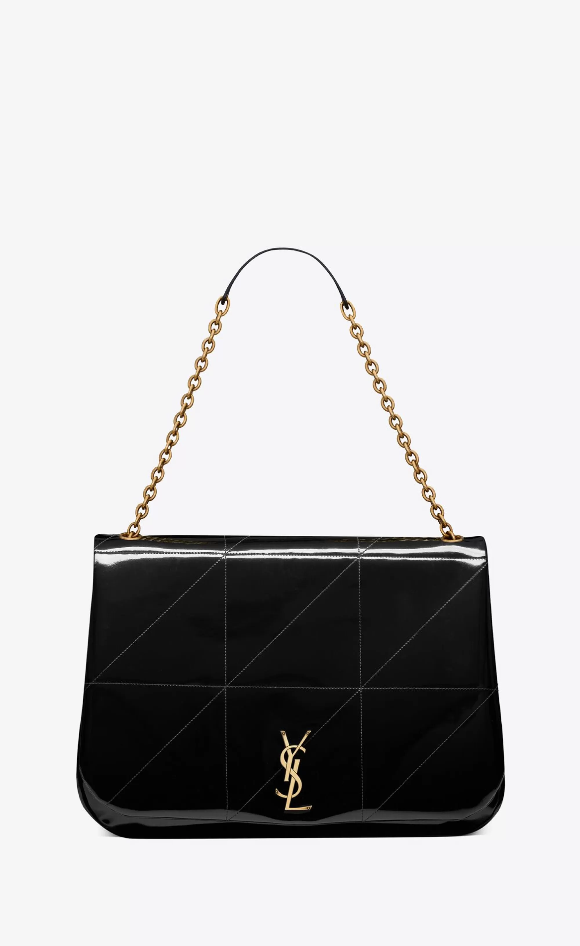 Women Saint Laurent MAXI BAGS | SHOULDER BAGS^JAMIE 4.3 In Patent Effect Fabric | | YSL.com