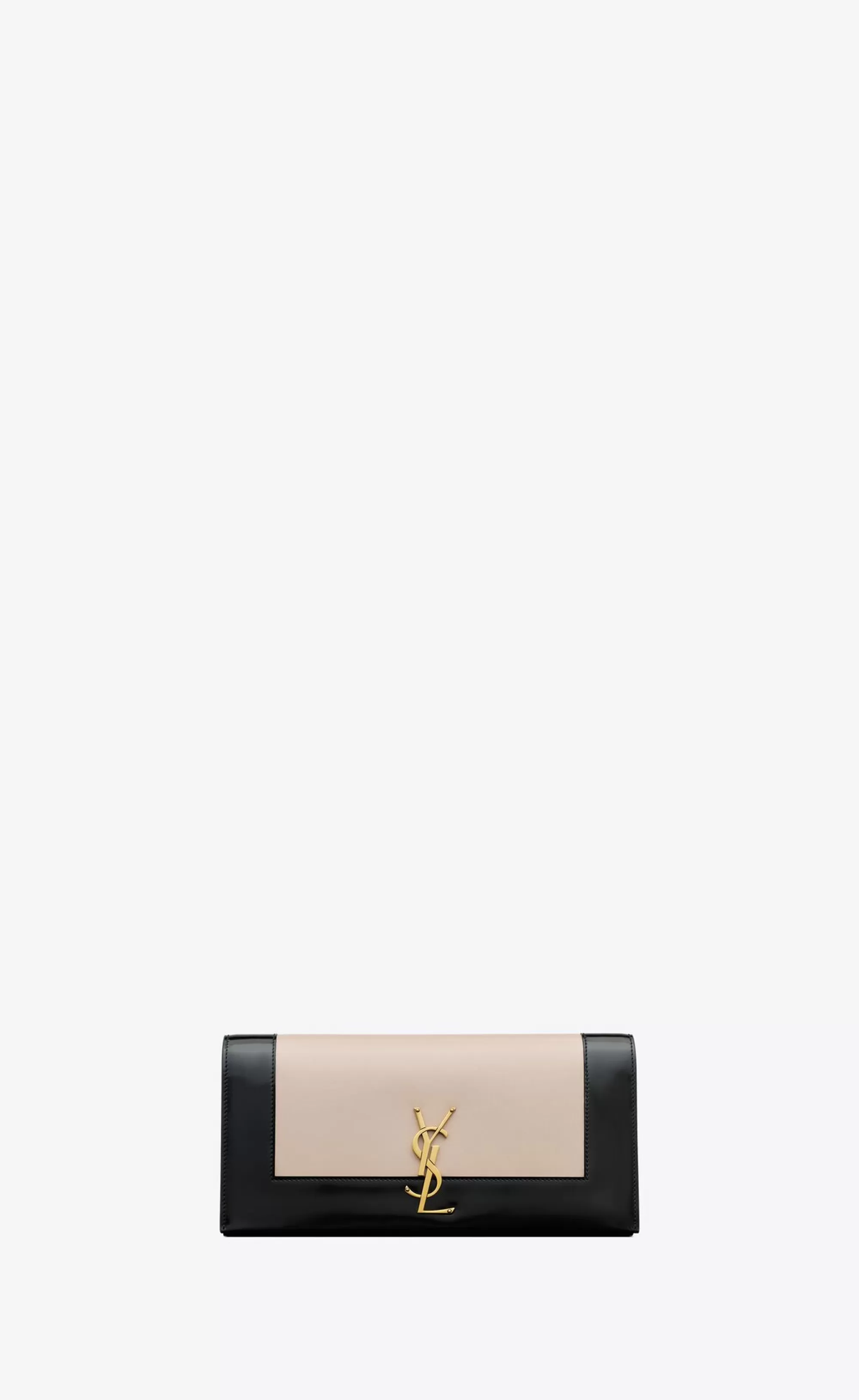 Women Saint Laurent CLUTCHES AND EVENING | KATE^KATE Clutch In NAPPA AND BRUSHED LEATHER | | YSL.com