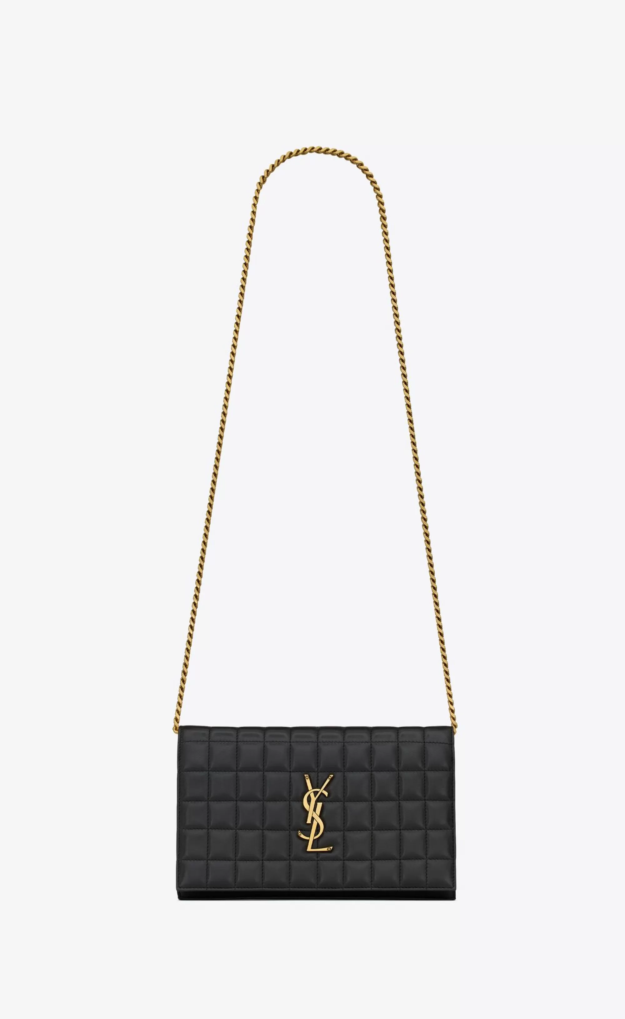 Women Saint Laurent CHAIN WALLETS | MINI BAGS^Lambskin Cassandre Chain Wallet | | YSL.com