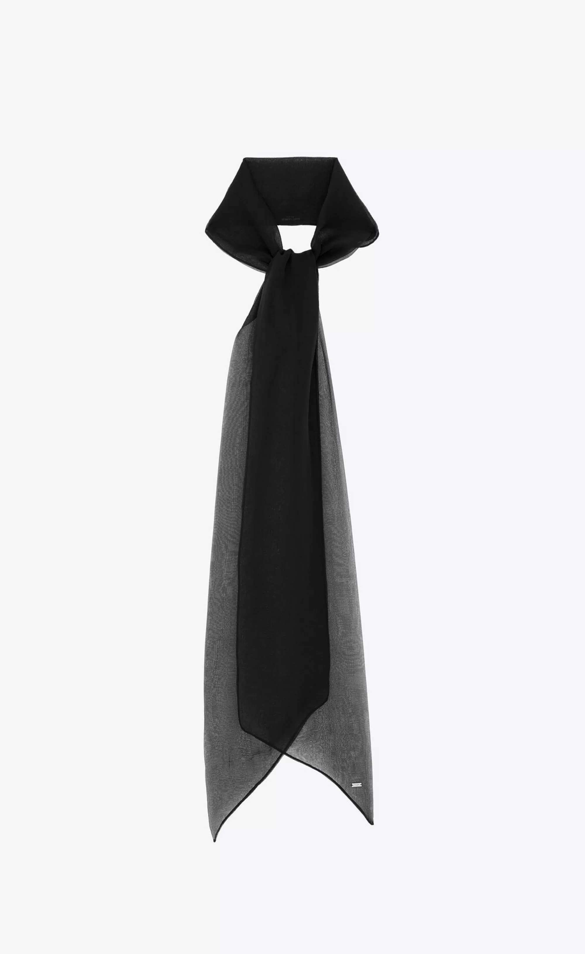 Women Saint Laurent TEXTILE ACCESSORIES | OTHER ACCESSORIES^Lavallière In Silk Muslin | | YSL.com