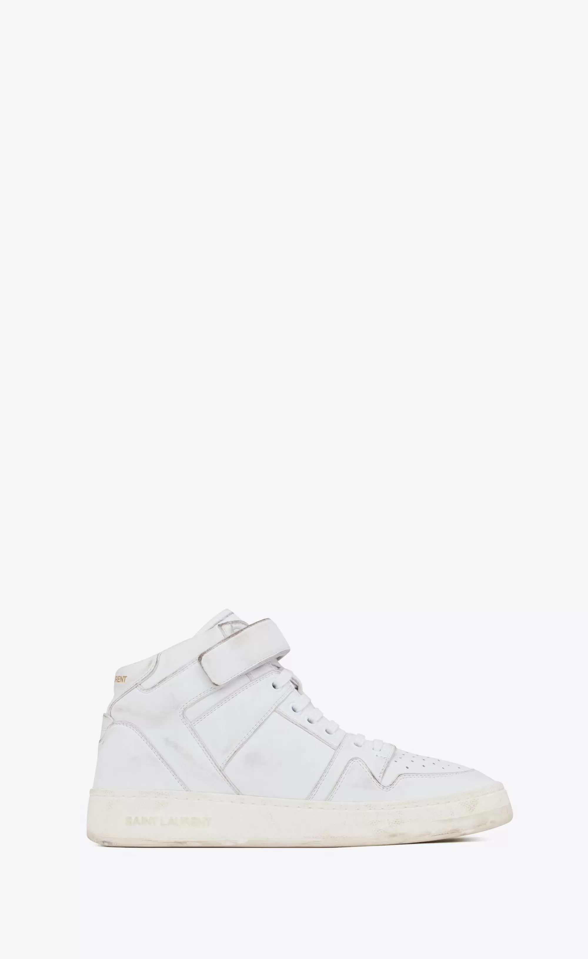 Saint Laurent SNEAKERS | NEW ARRIVALS^LAX Sneakers In Washed-out Effect Leather | | YSL.com