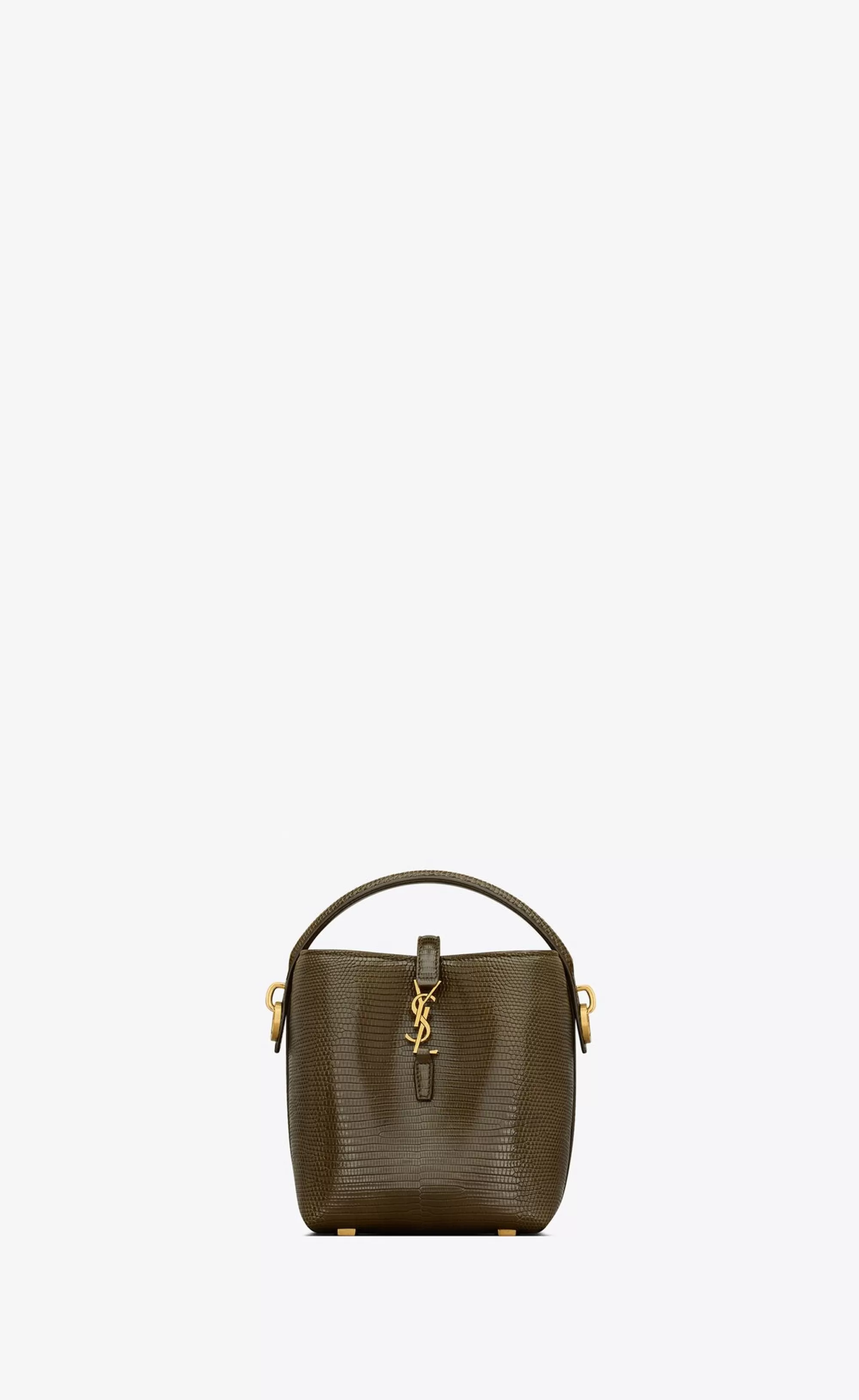 Women Saint Laurent HOBOS AND BUCKETS | MINI BAGS^LE 37 Mini In Shiny Lizard | | YSL.com