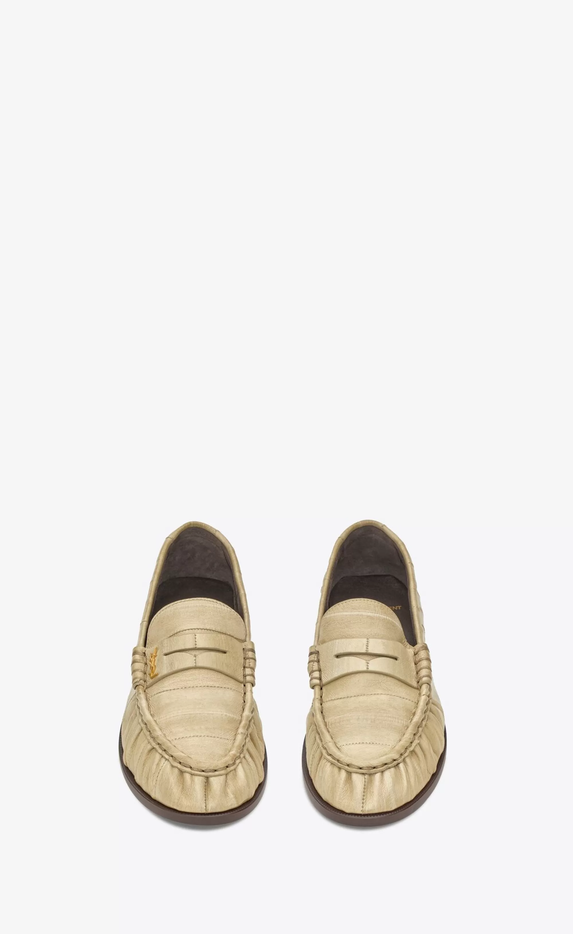 Women Saint Laurent LOAFERS | FLATS^LE LOAFER Penny Slippers In Eel | | YSL.com