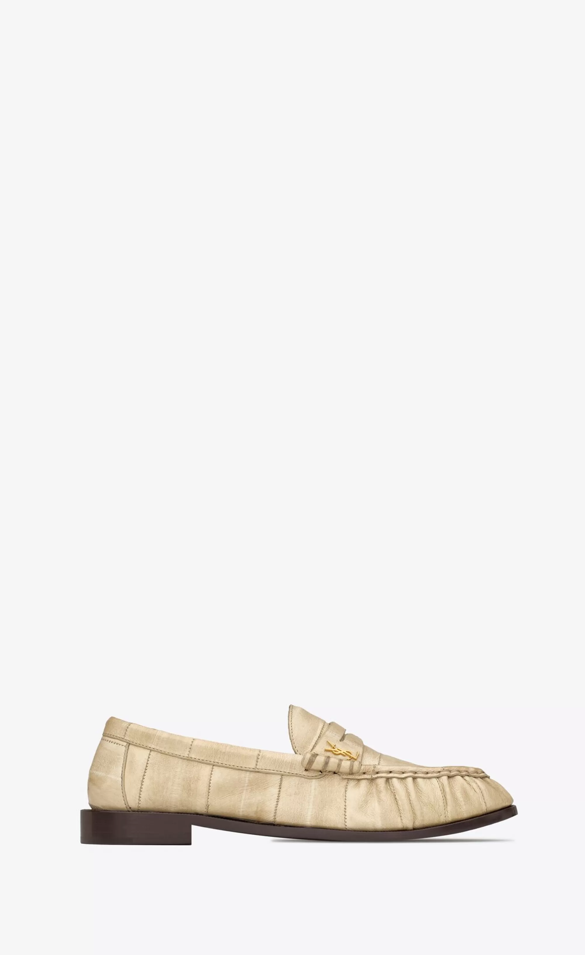 Women Saint Laurent LOAFERS | FLATS^LE LOAFER Penny Slippers In Eel | | YSL.com