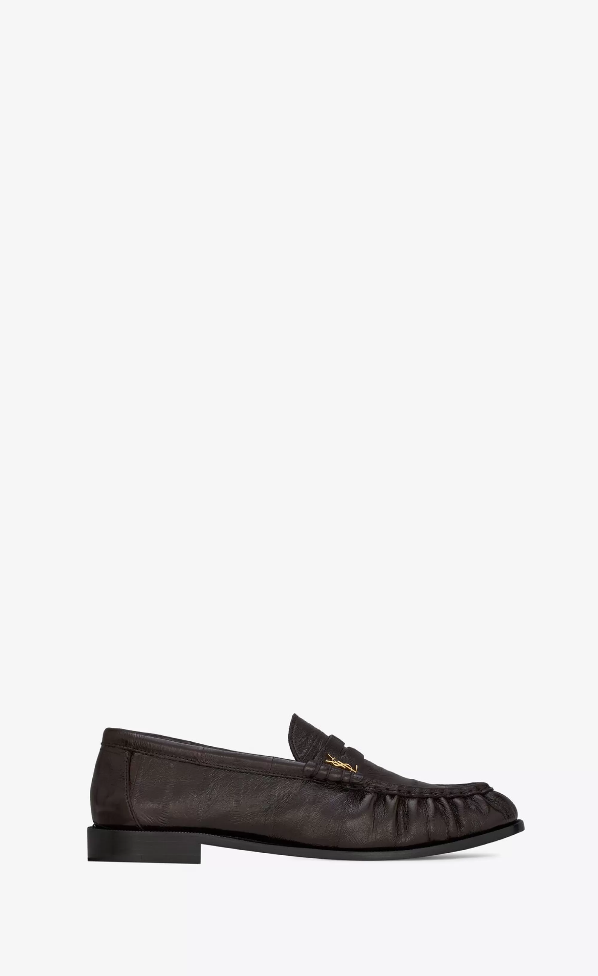 Women Saint Laurent LOAFERS | FLATS^LE LOAFER Penny Slippers In Eel | | YSL.com